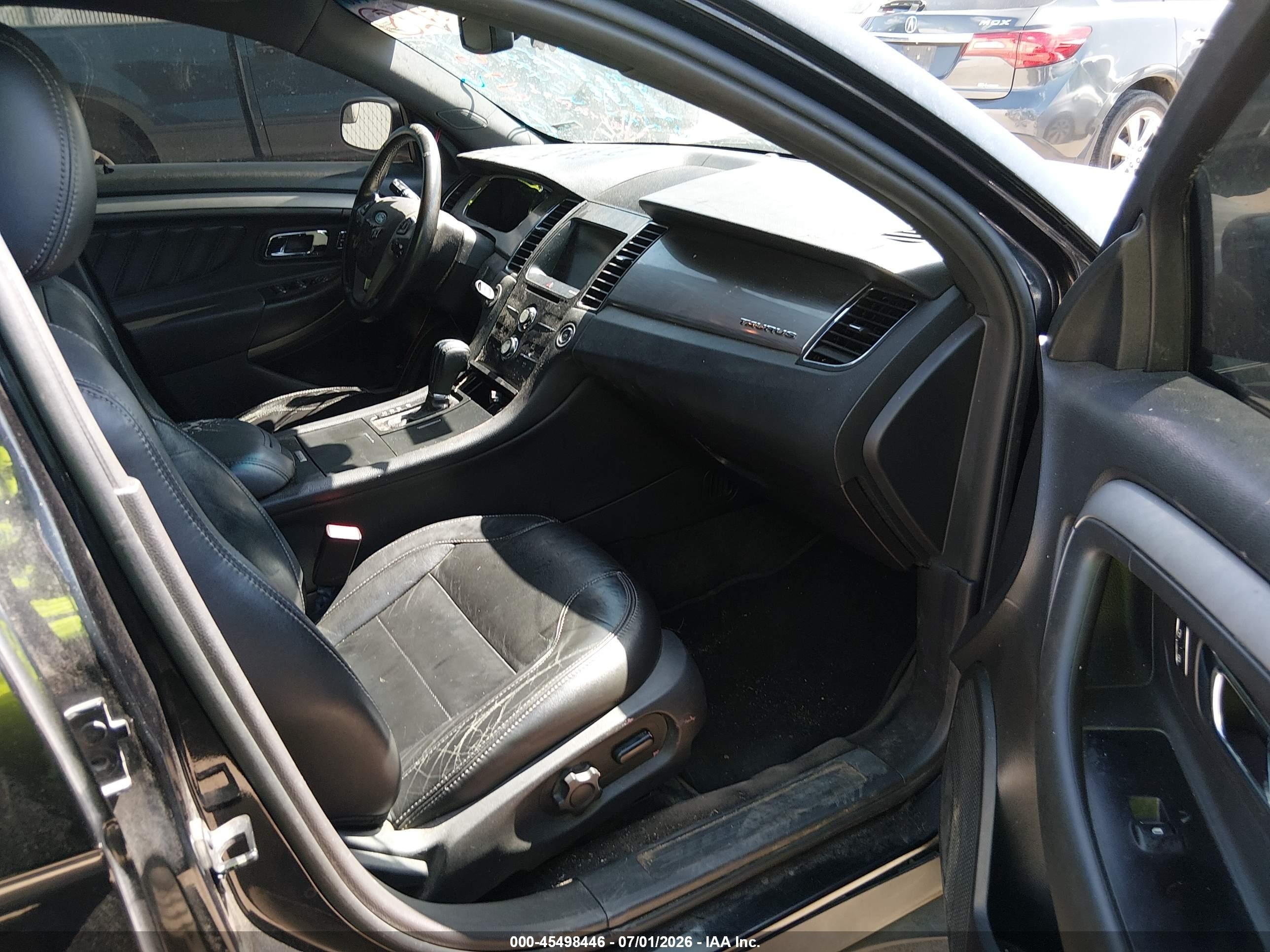 2013 Ford Taurus Sel Black vin: 1FAHP2E82DG208179
