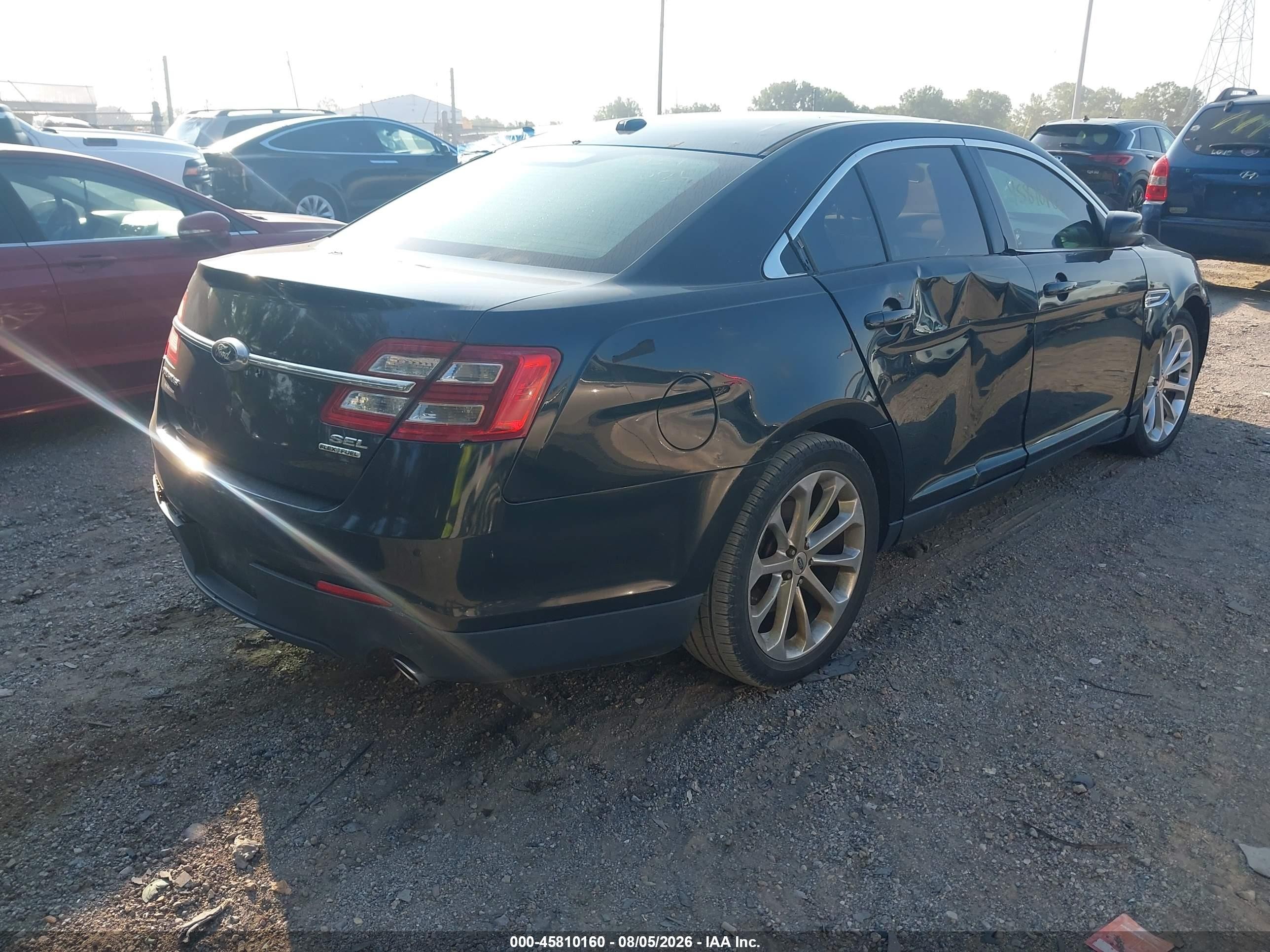 2014 Ford Taurus Sel Black vin: 1FAHP2E82EG104423