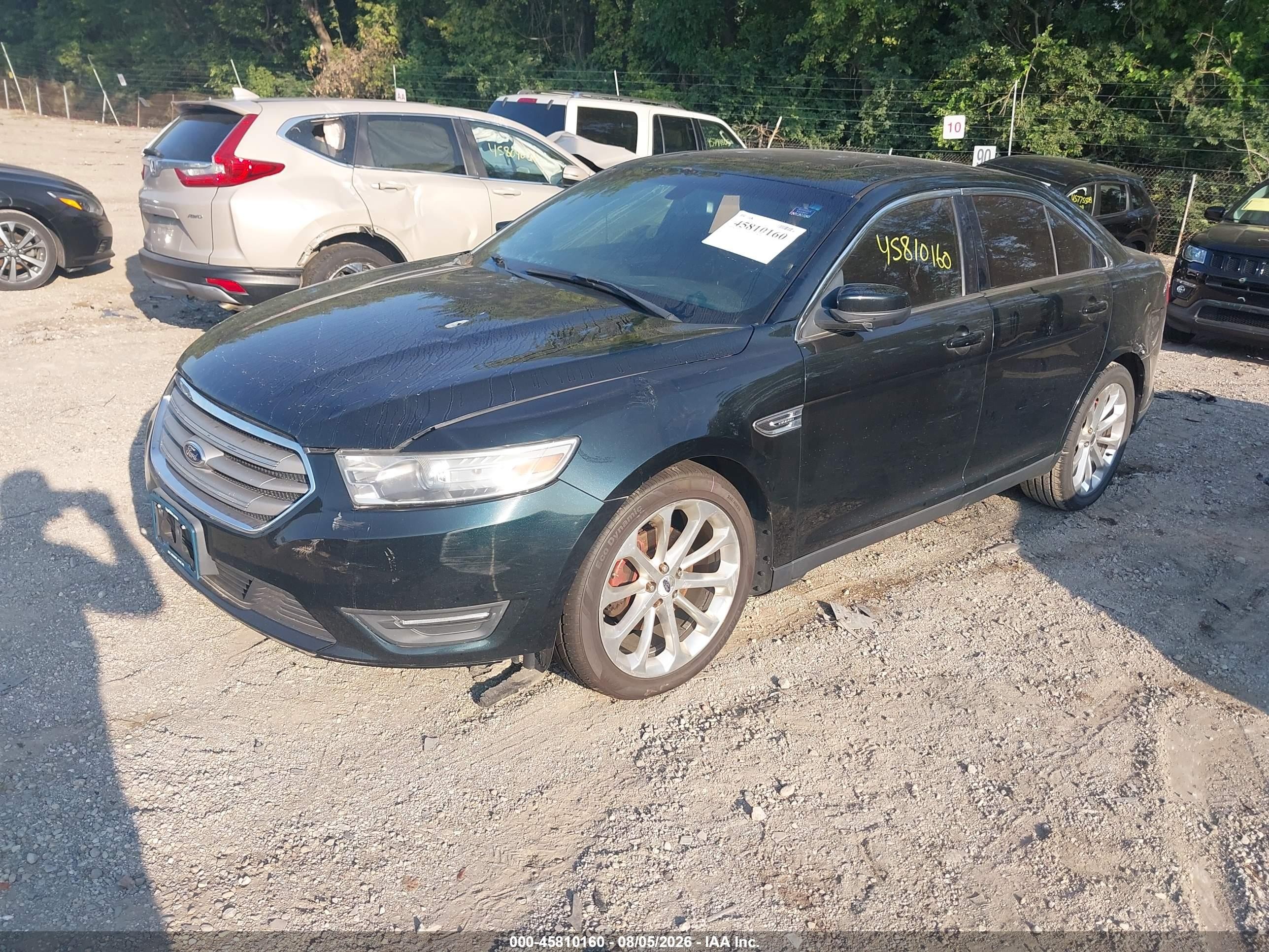 2014 Ford Taurus Sel Black vin: 1FAHP2E82EG104423