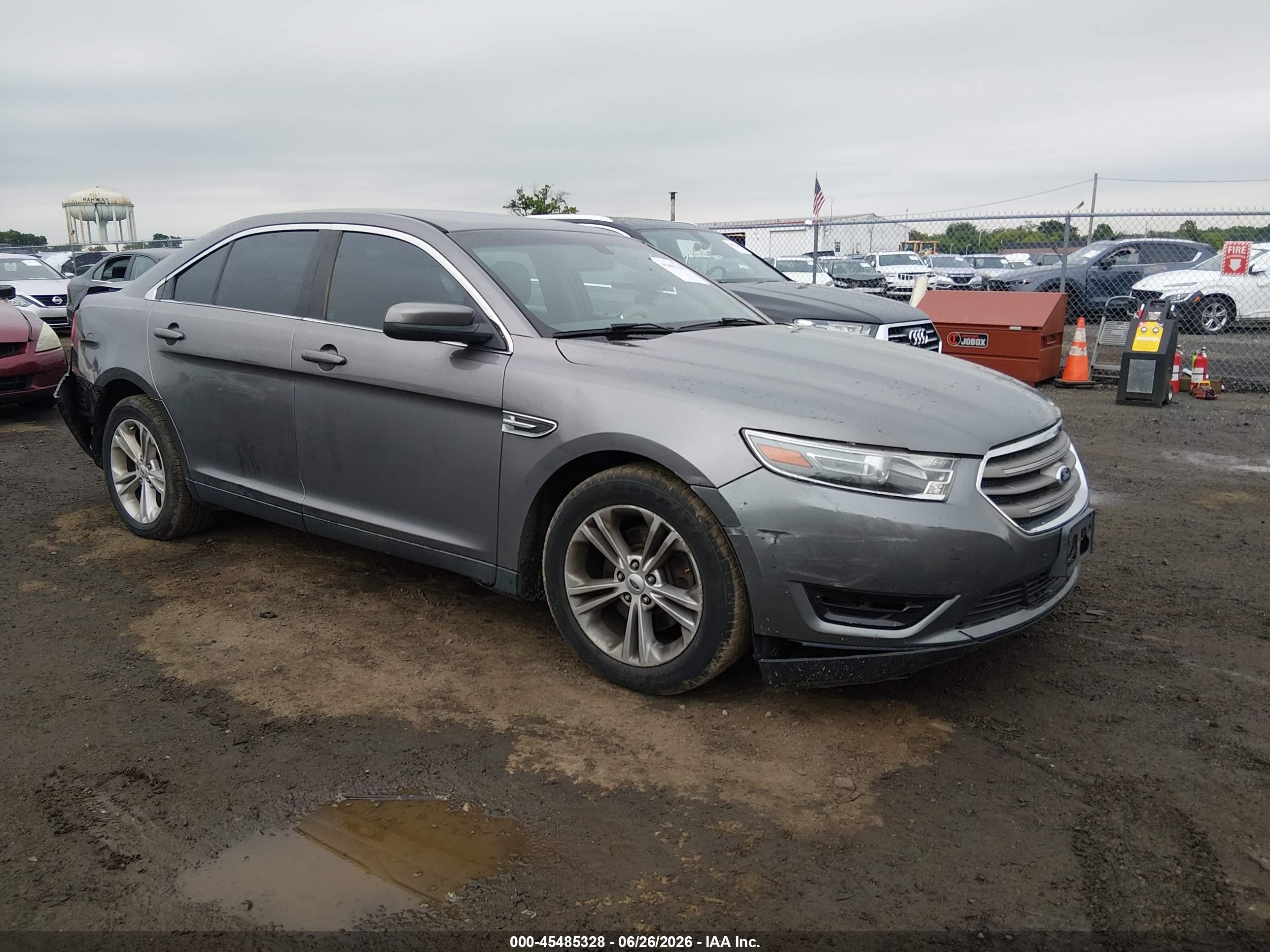 2014 Ford Taurus Sel Gray vin: 1FAHP2E82EG136000