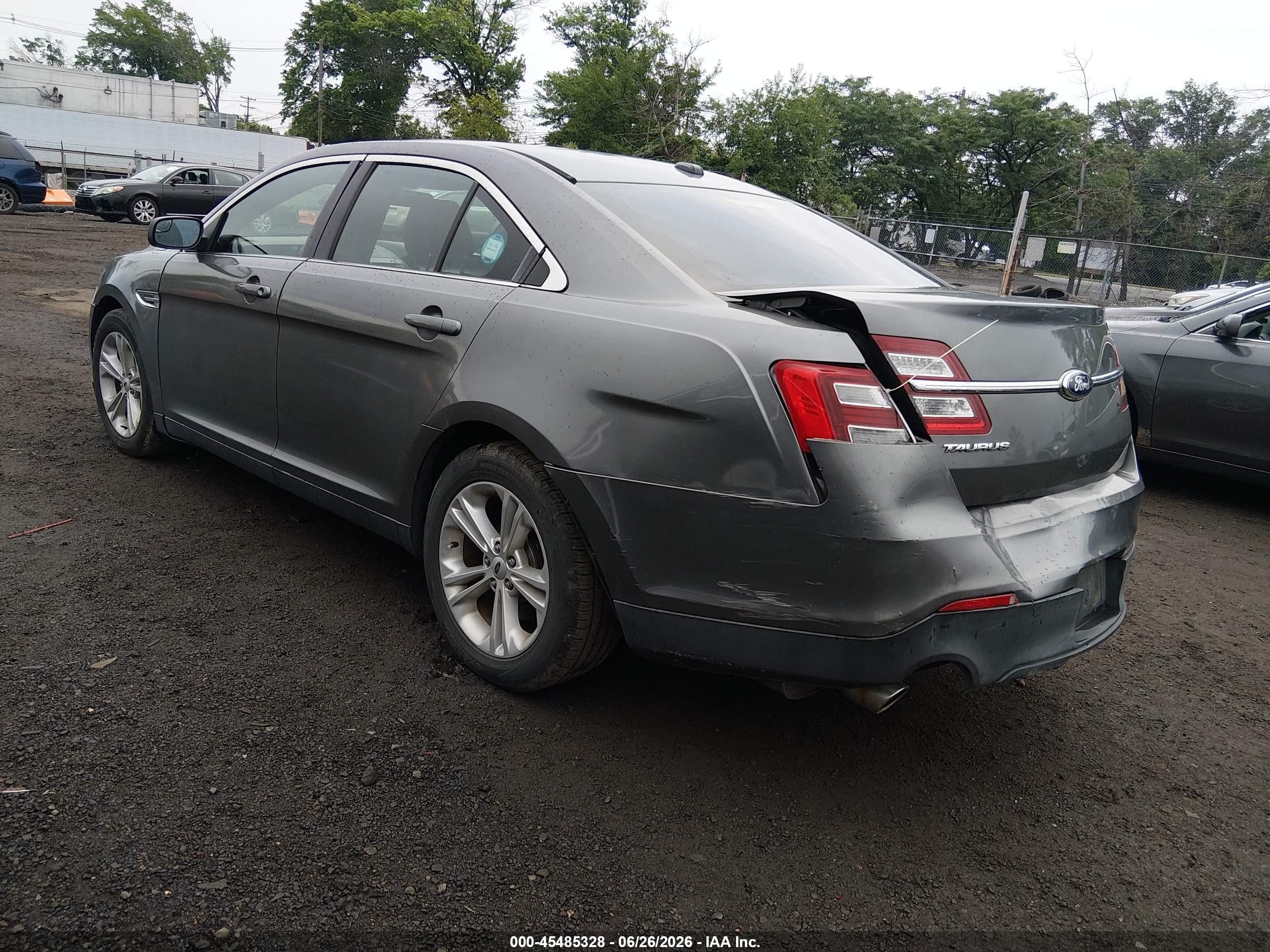 2014 Ford Taurus Sel Gray vin: 1FAHP2E82EG136000
