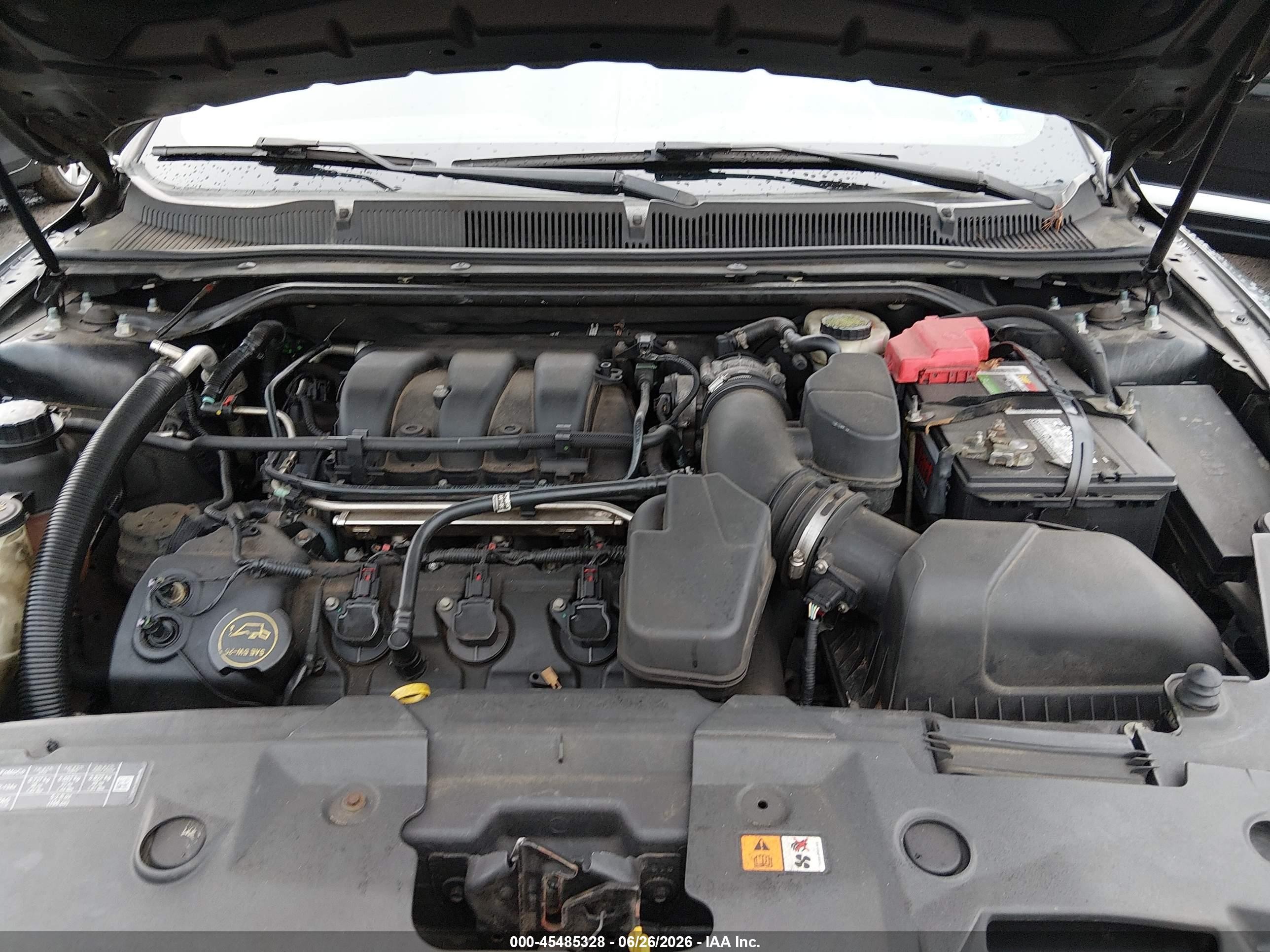 2014 Ford Taurus Sel Gray vin: 1FAHP2E82EG136000