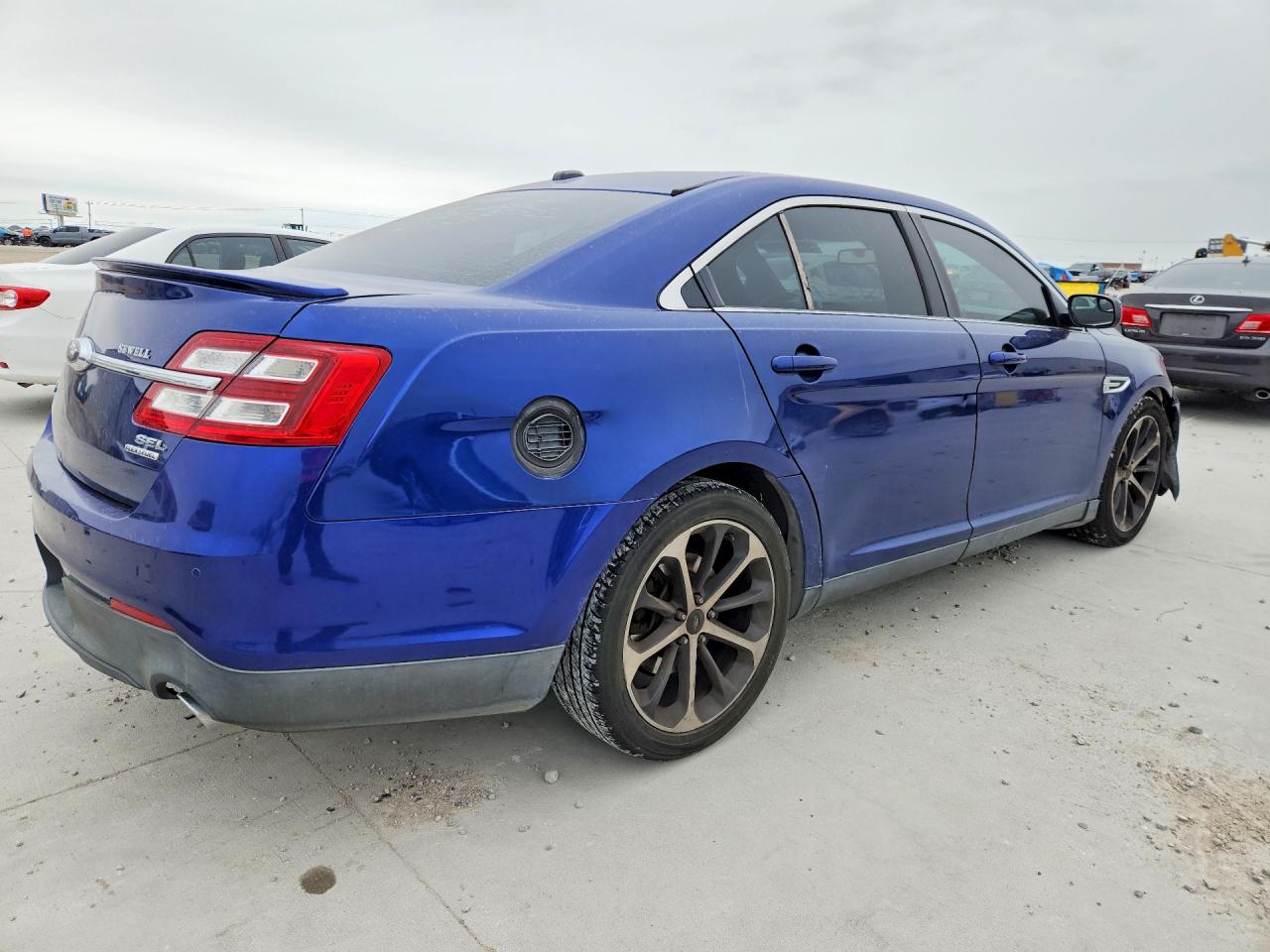 2014 Ford Taurus Sel Blue vin: 1FAHP2E82EG178134