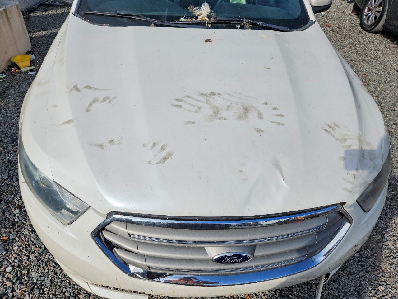 2015 Ford Taurus Sel White vin: 1FAHP2E82FG100230