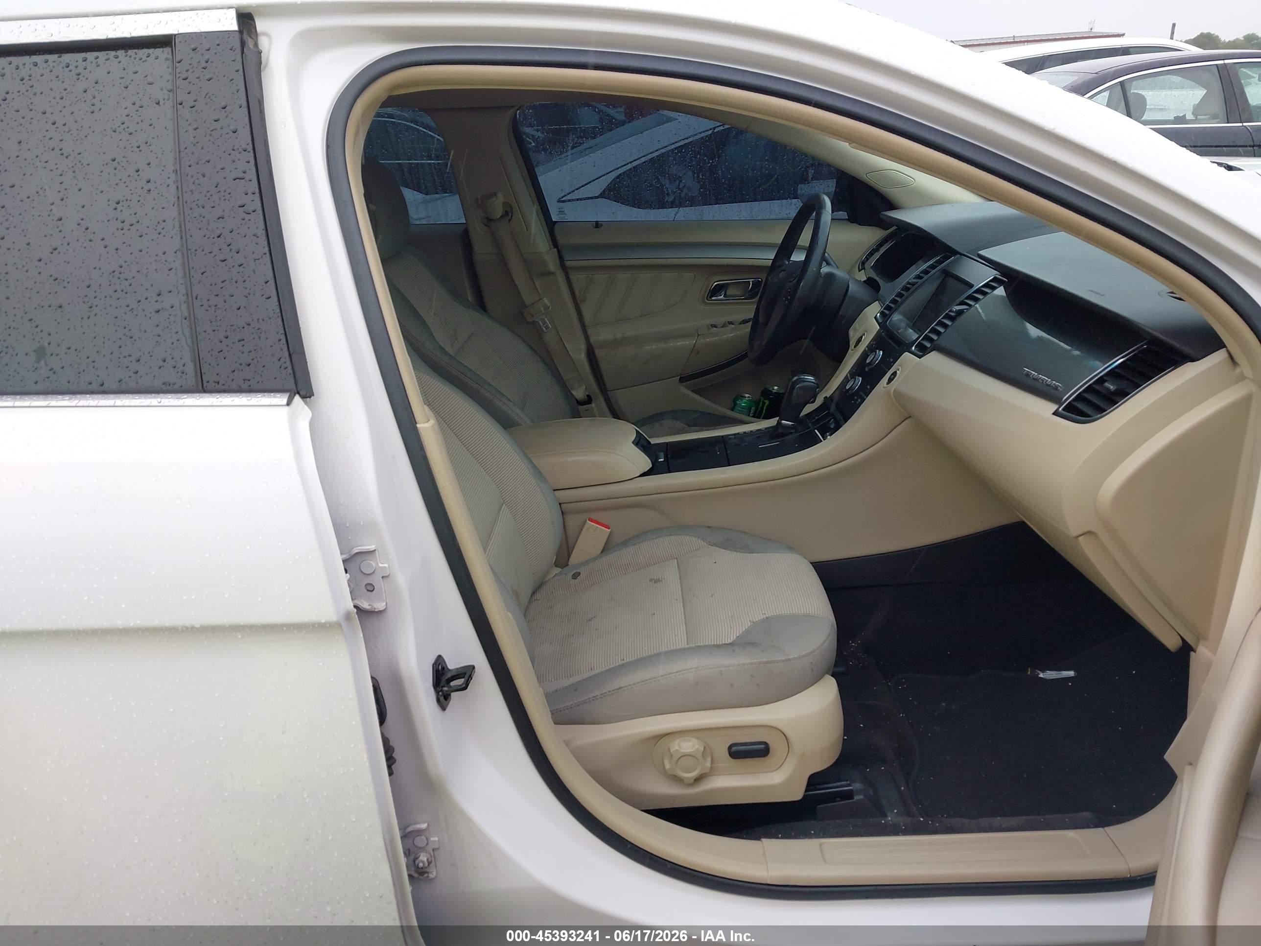 2015 Ford Taurus Sel White vin: 1FAHP2E82FG114144