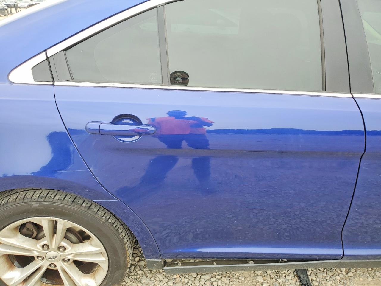 2015 Ford Taurus Sel Синий vin: 1FAHP2E82FG151968