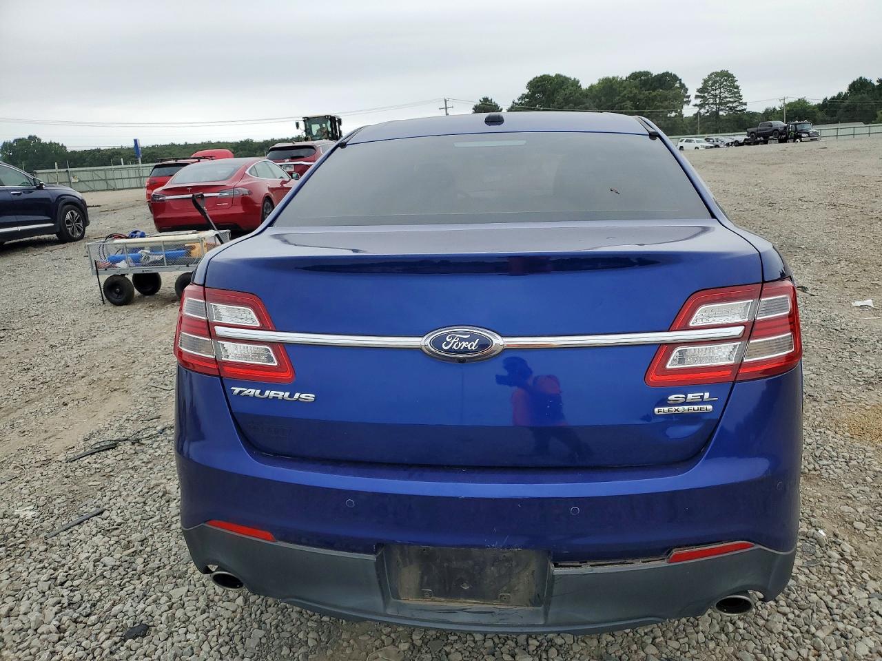 2015 Ford Taurus Sel Синий vin: 1FAHP2E82FG151968