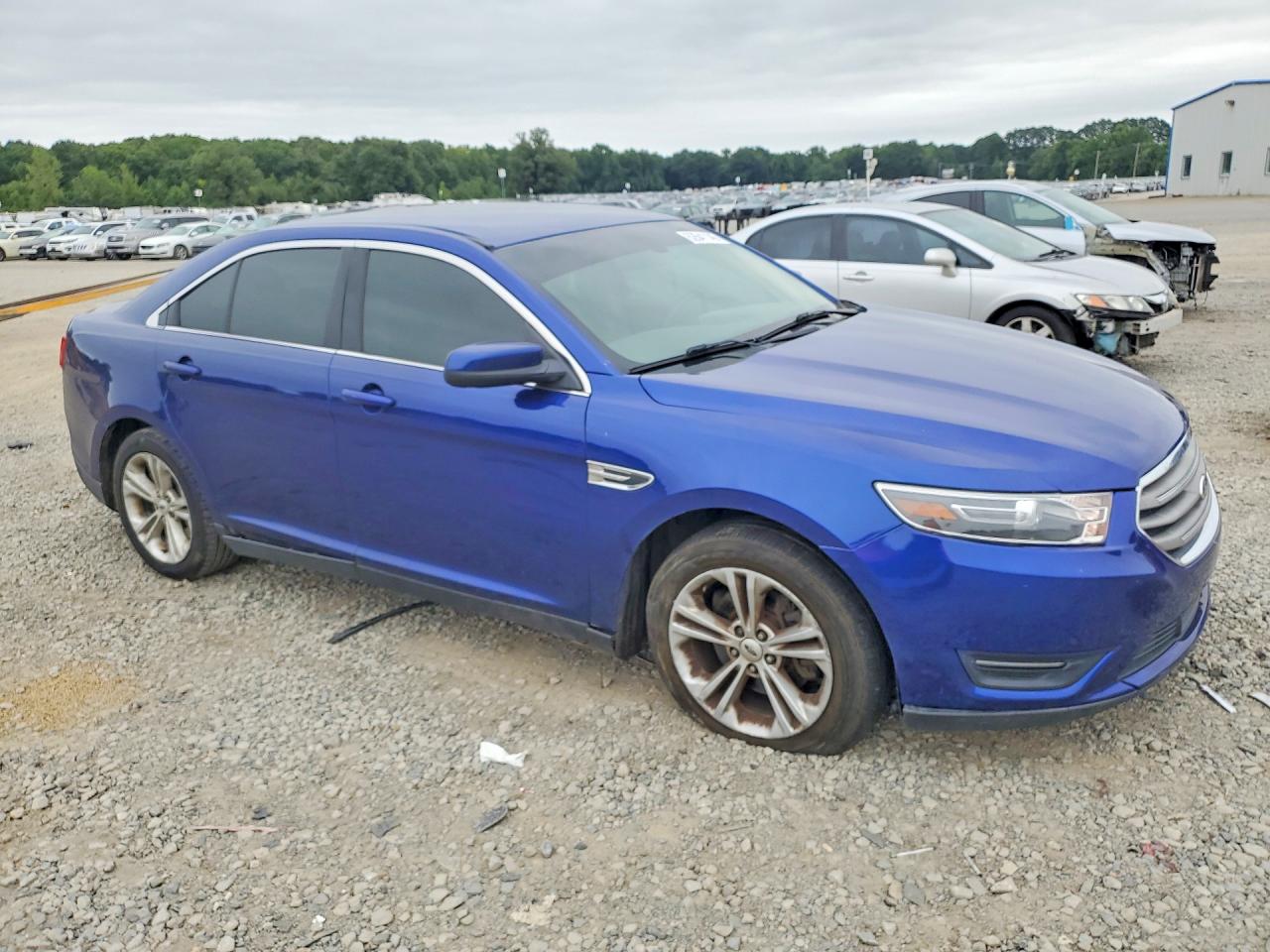 2015 Ford Taurus Sel Синий vin: 1FAHP2E82FG151968
