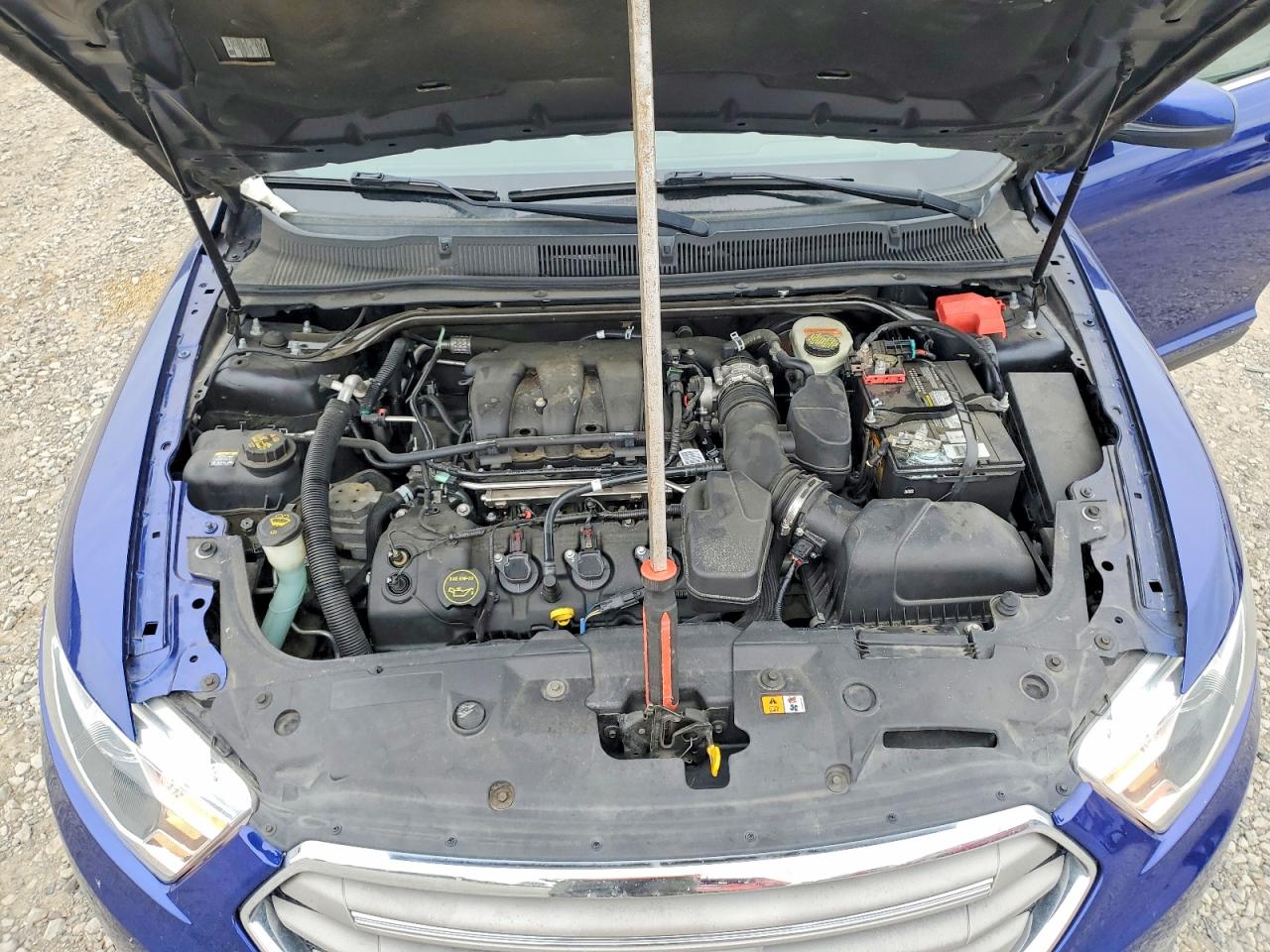 2015 Ford Taurus Sel Синий vin: 1FAHP2E82FG151968