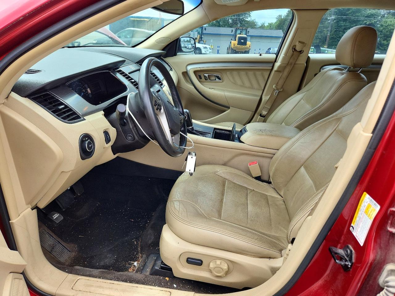 2015 Ford Taurus Sel Красный vin: 1FAHP2E82FG158452