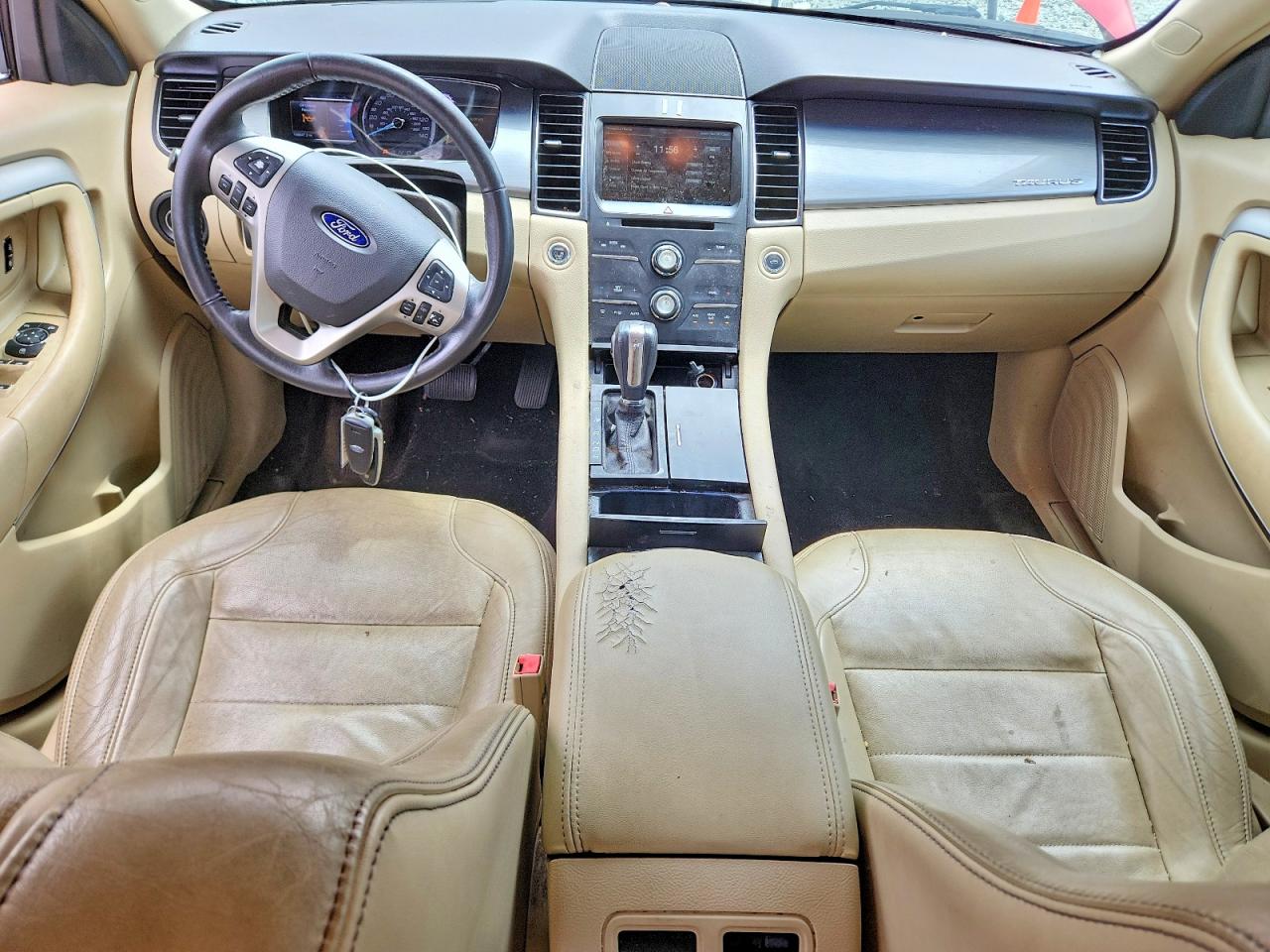 2015 Ford Taurus Sel Красный vin: 1FAHP2E82FG158452