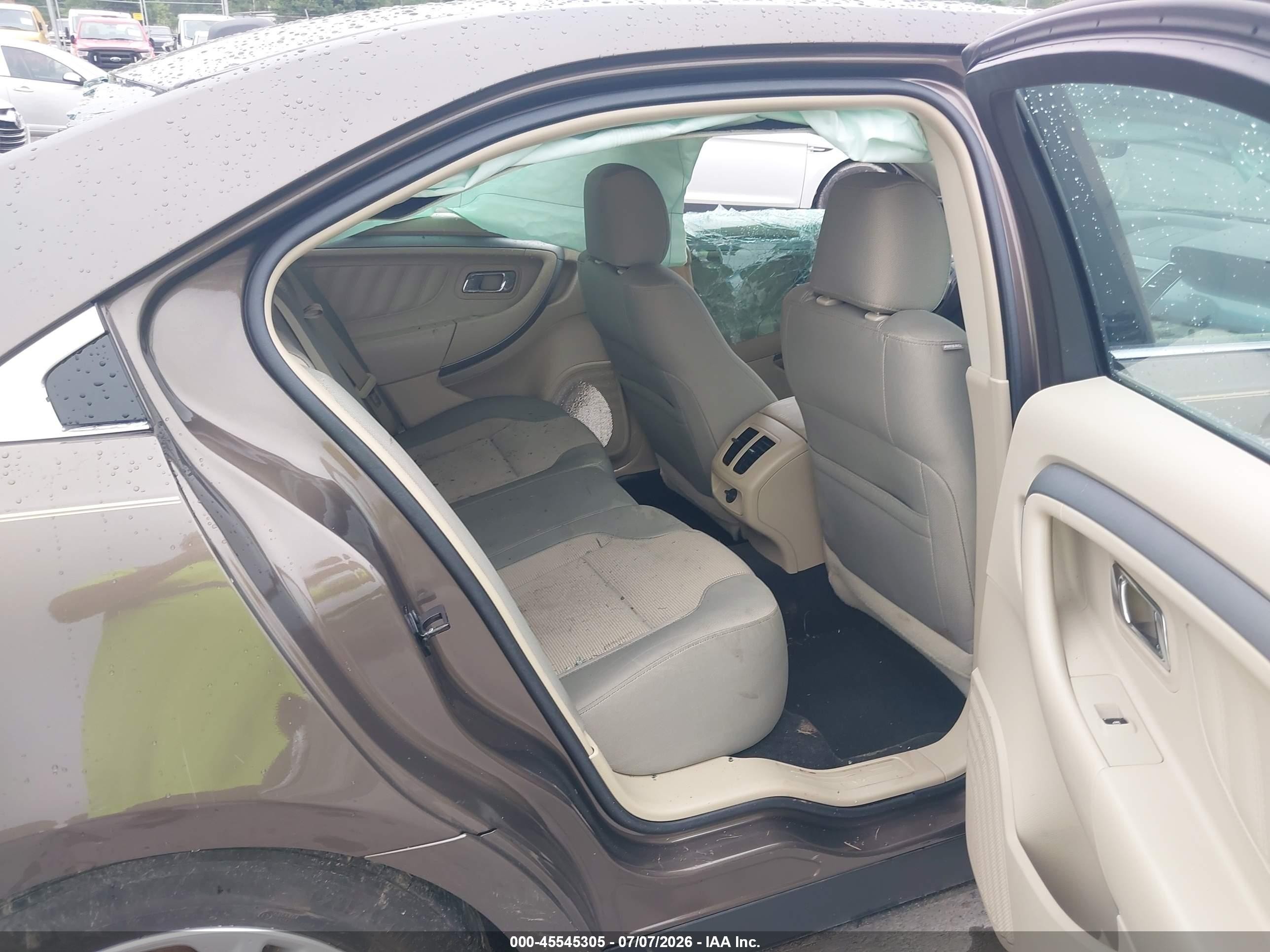 2015 Ford Taurus Sel Brown vin: 1FAHP2E82FG164686