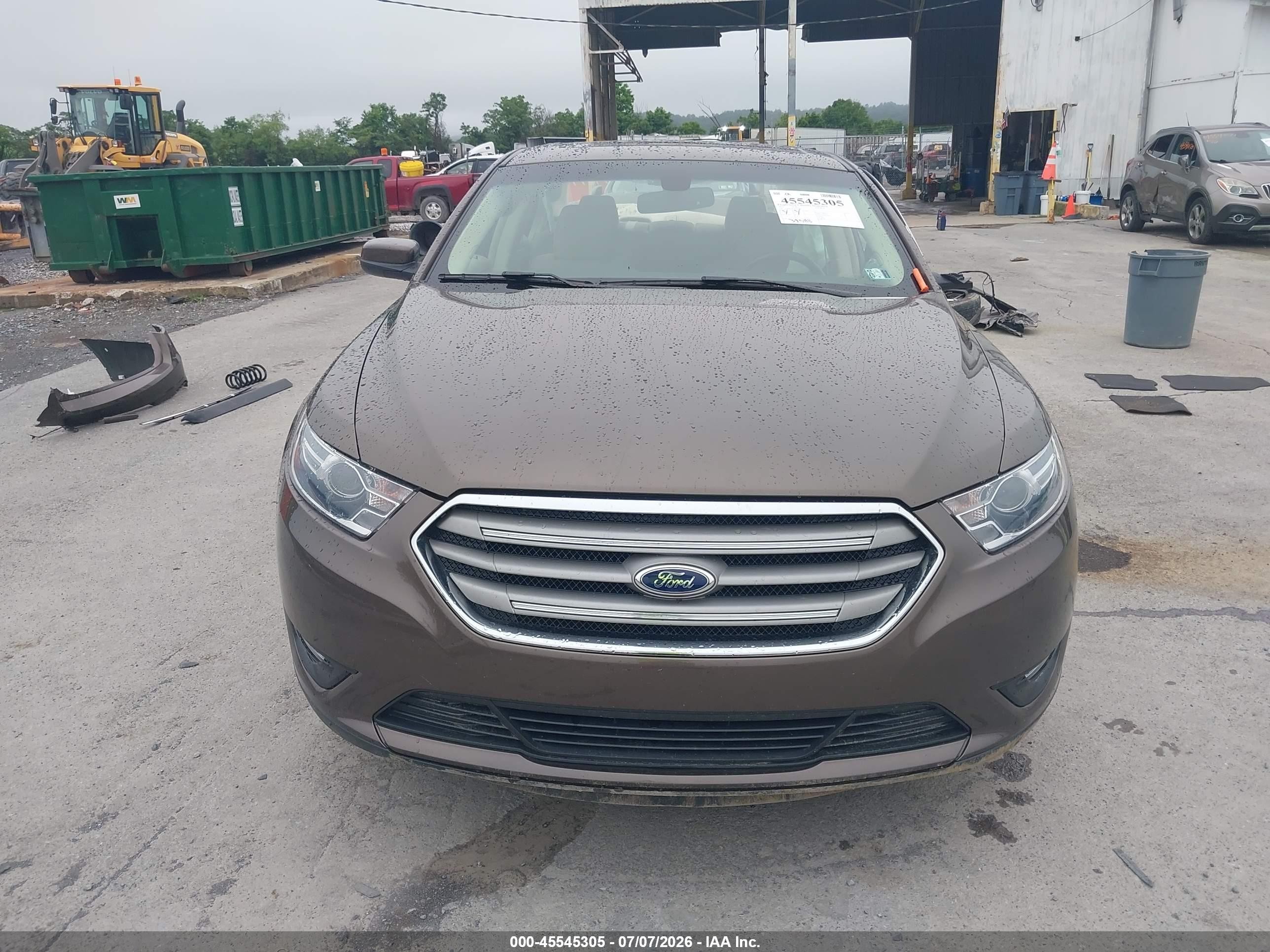 2015 Ford Taurus Sel Brown vin: 1FAHP2E82FG164686