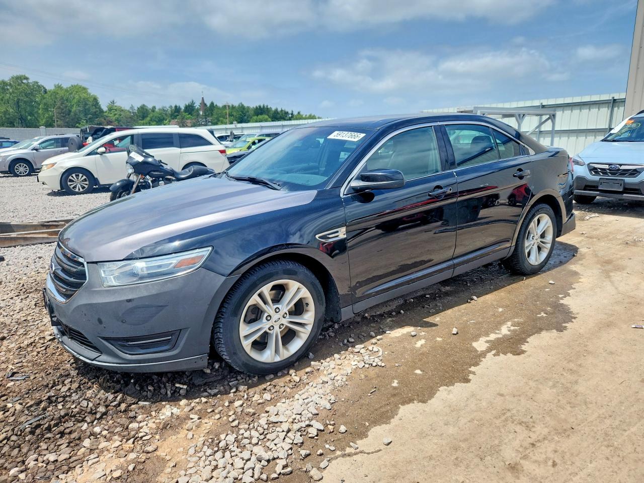 2015 Ford Taurus Sel Черный vin: 1FAHP2E82FG177907