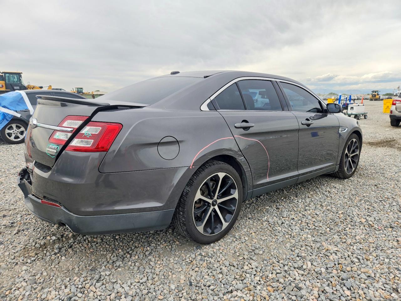2015 Ford Taurus Sel Gray vin: 1FAHP2E82FG195758