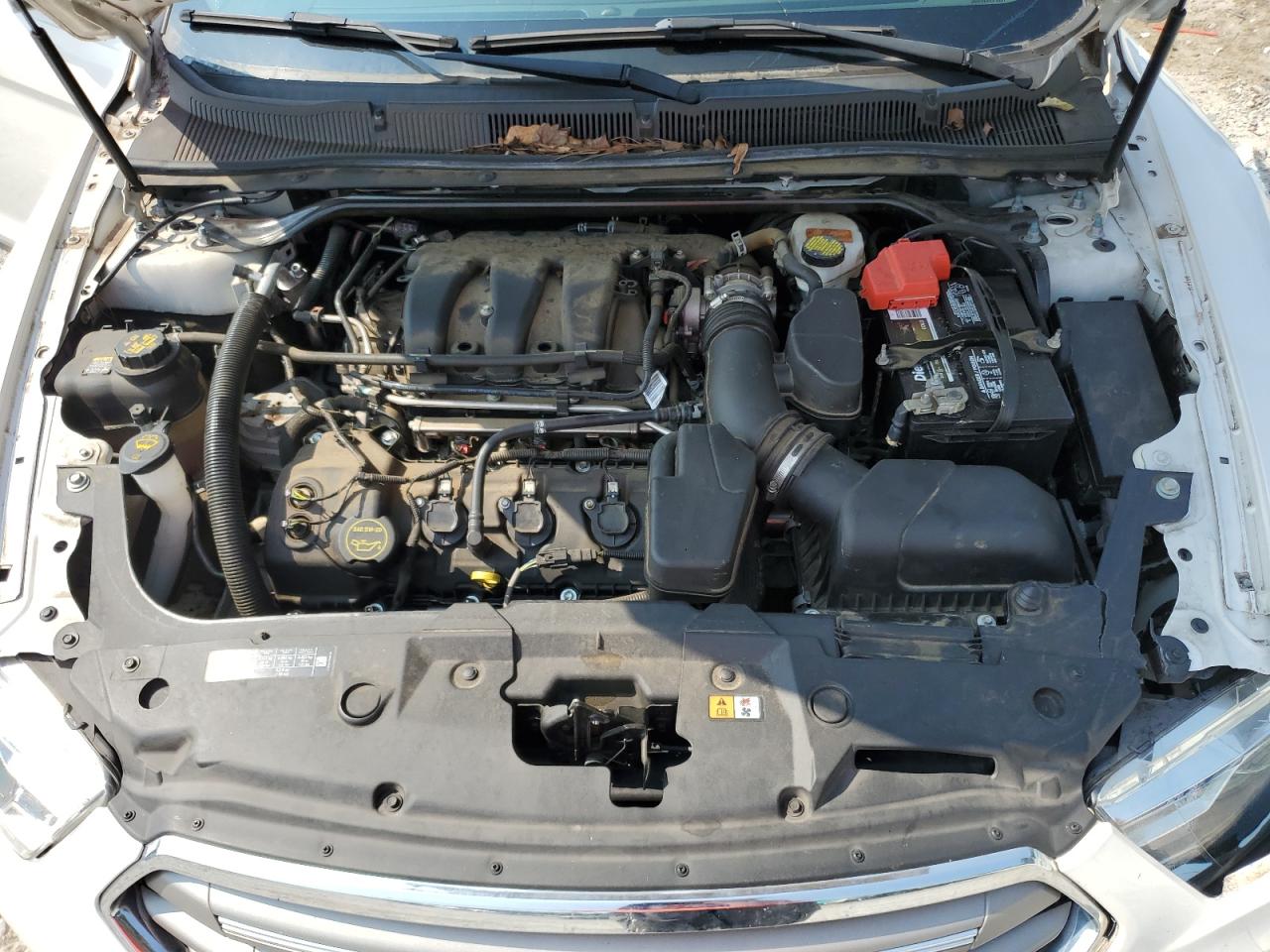 2018 Ford Taurus Sel Белый vin: 1FAHP2E82JG130823
