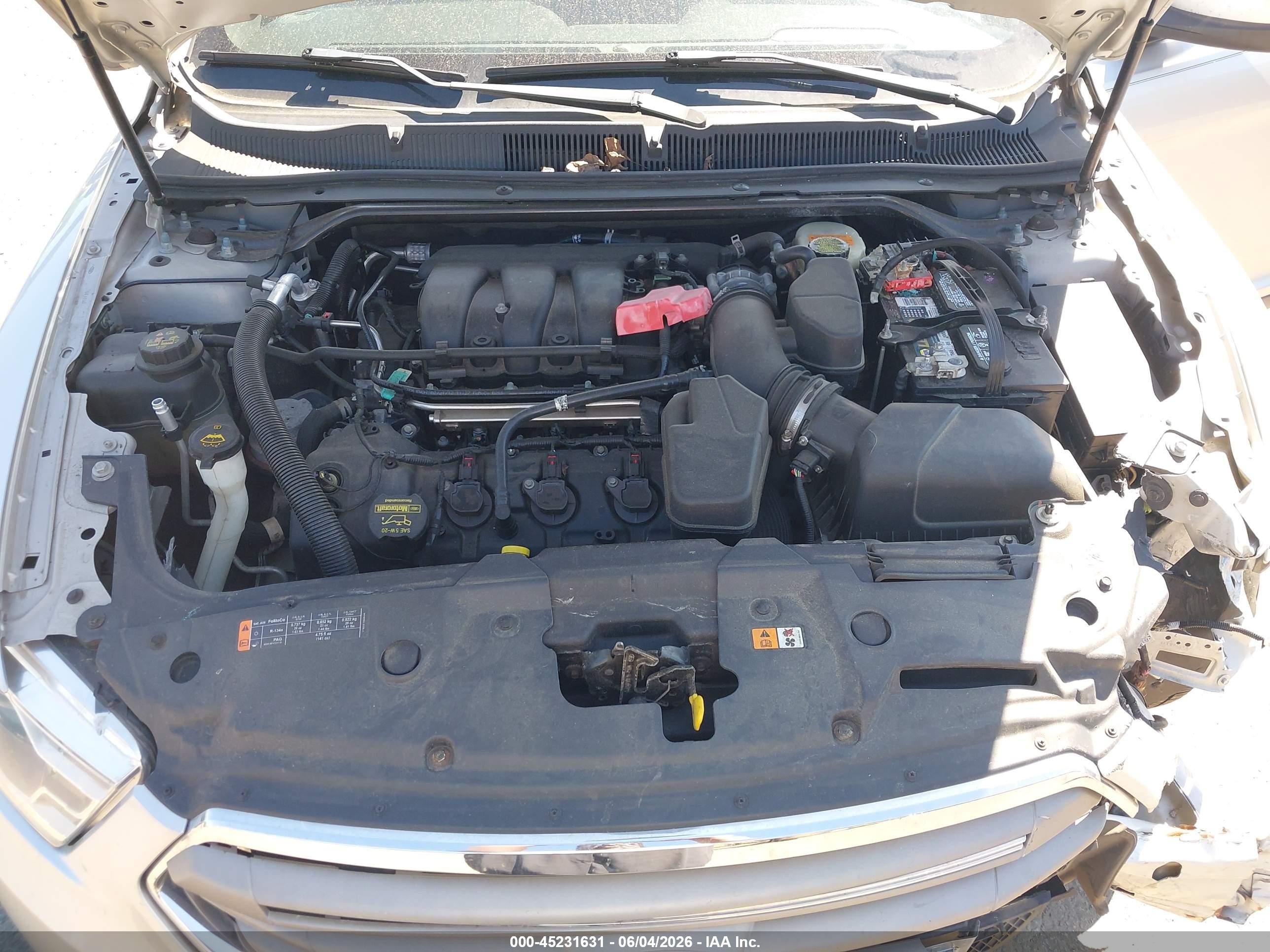 2013 Ford Taurus Sel Silver vin: 1FAHP2E83DG112626