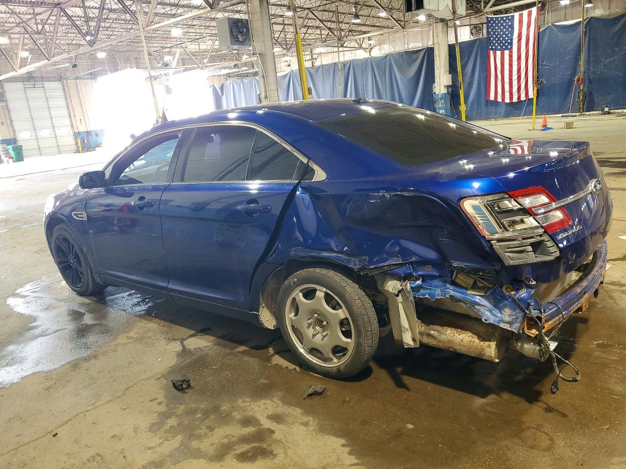 2013 Ford Taurus Sel Blue vin: 1FAHP2E83DG122654