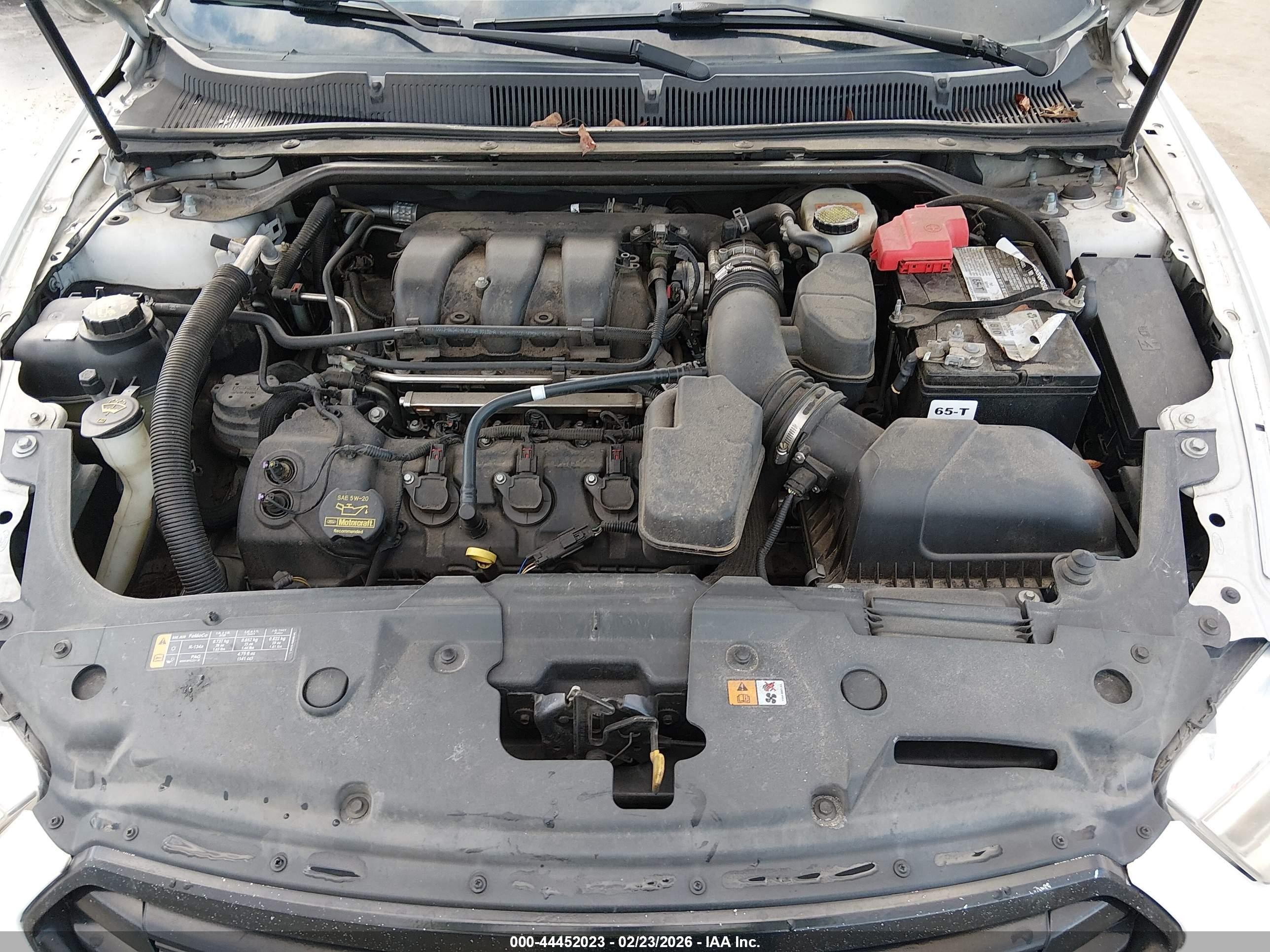 2013 Ford Taurus Sel White vin: 1FAHP2E83DG141513
