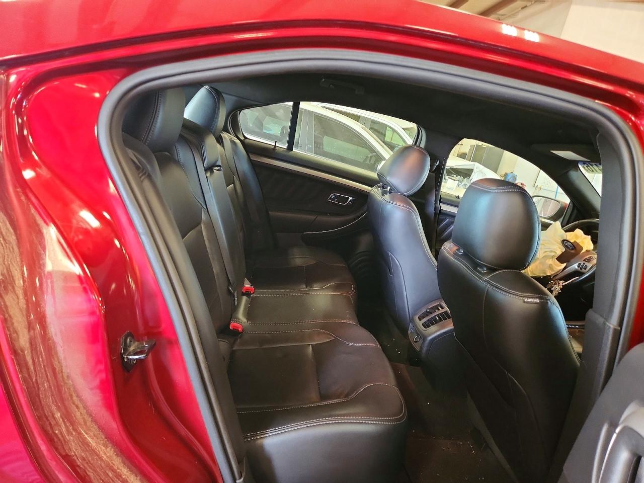 2013 Ford Taurus Sel Maroon vin: 1FAHP2E83DG150079