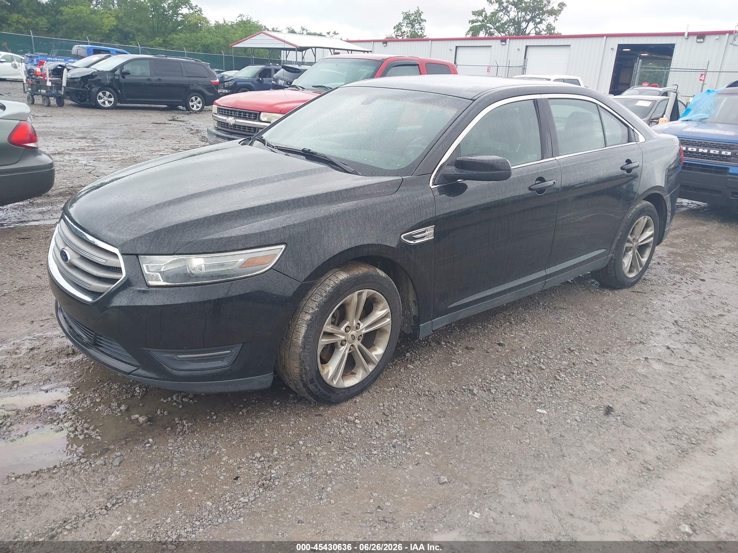 2013 Ford Taurus Sel Black vin: 1FAHP2E83DG164841
