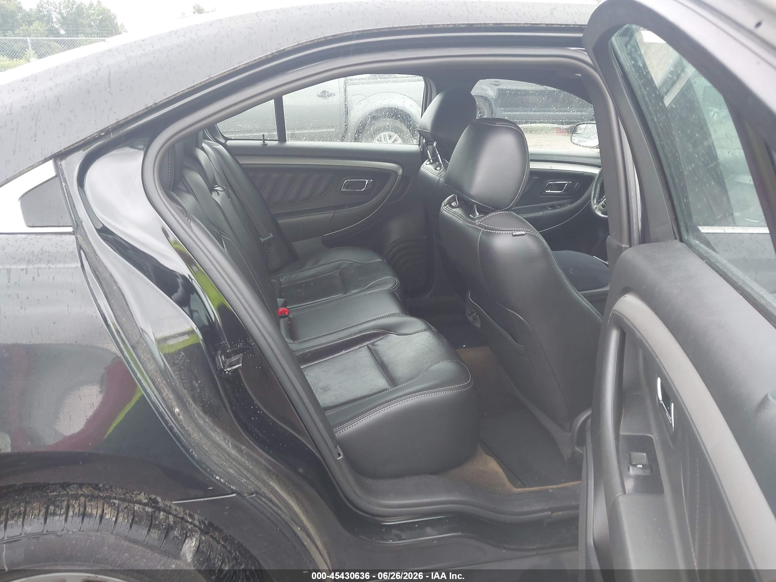 2013 Ford Taurus Sel Black vin: 1FAHP2E83DG164841