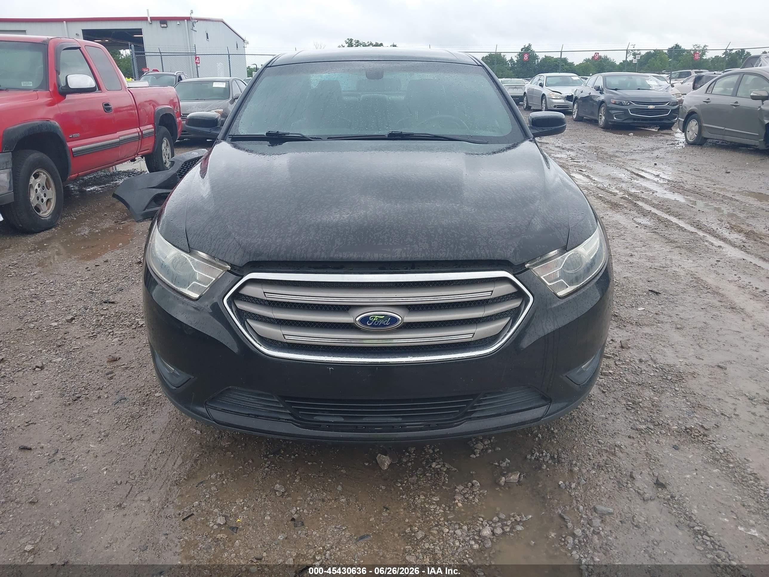 2013 Ford Taurus Sel Black vin: 1FAHP2E83DG164841