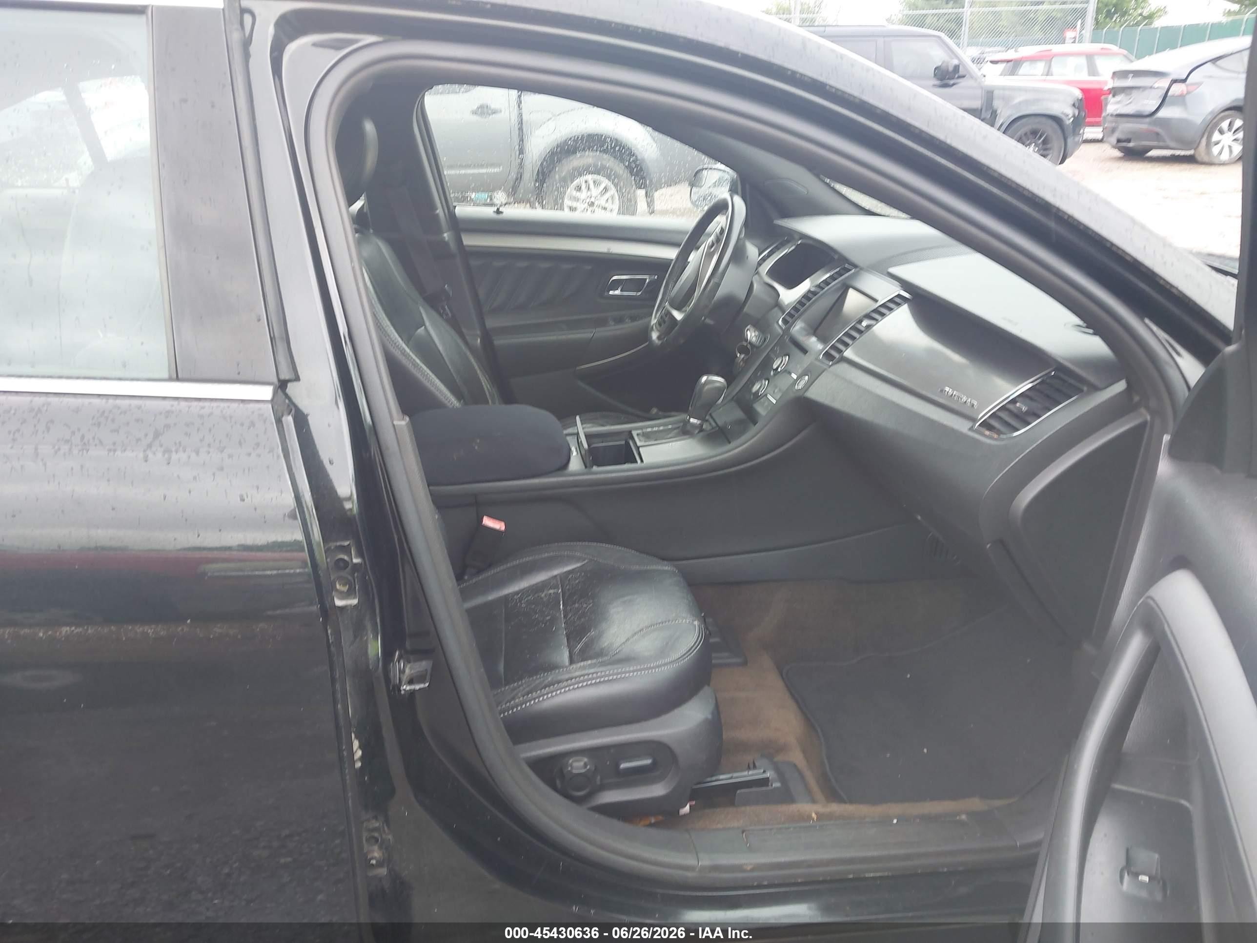 2013 Ford Taurus Sel Black vin: 1FAHP2E83DG164841