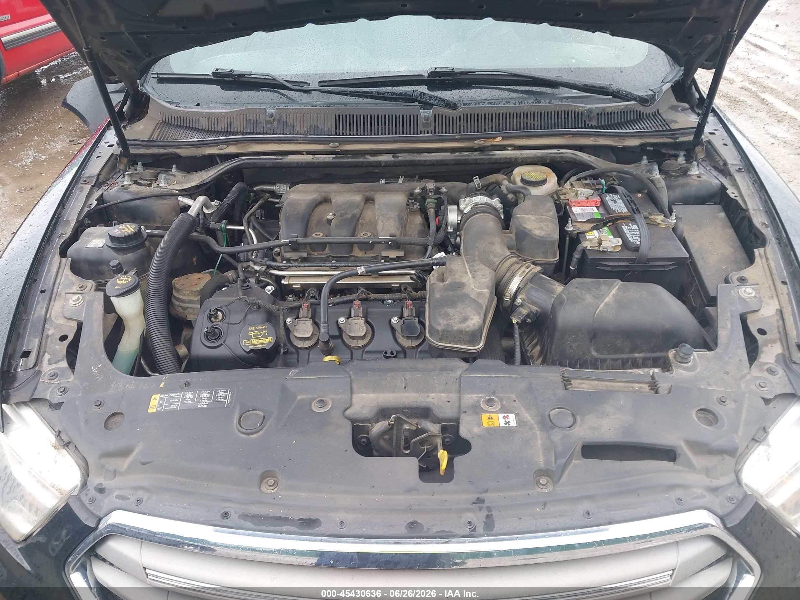 2013 Ford Taurus Sel Black vin: 1FAHP2E83DG164841