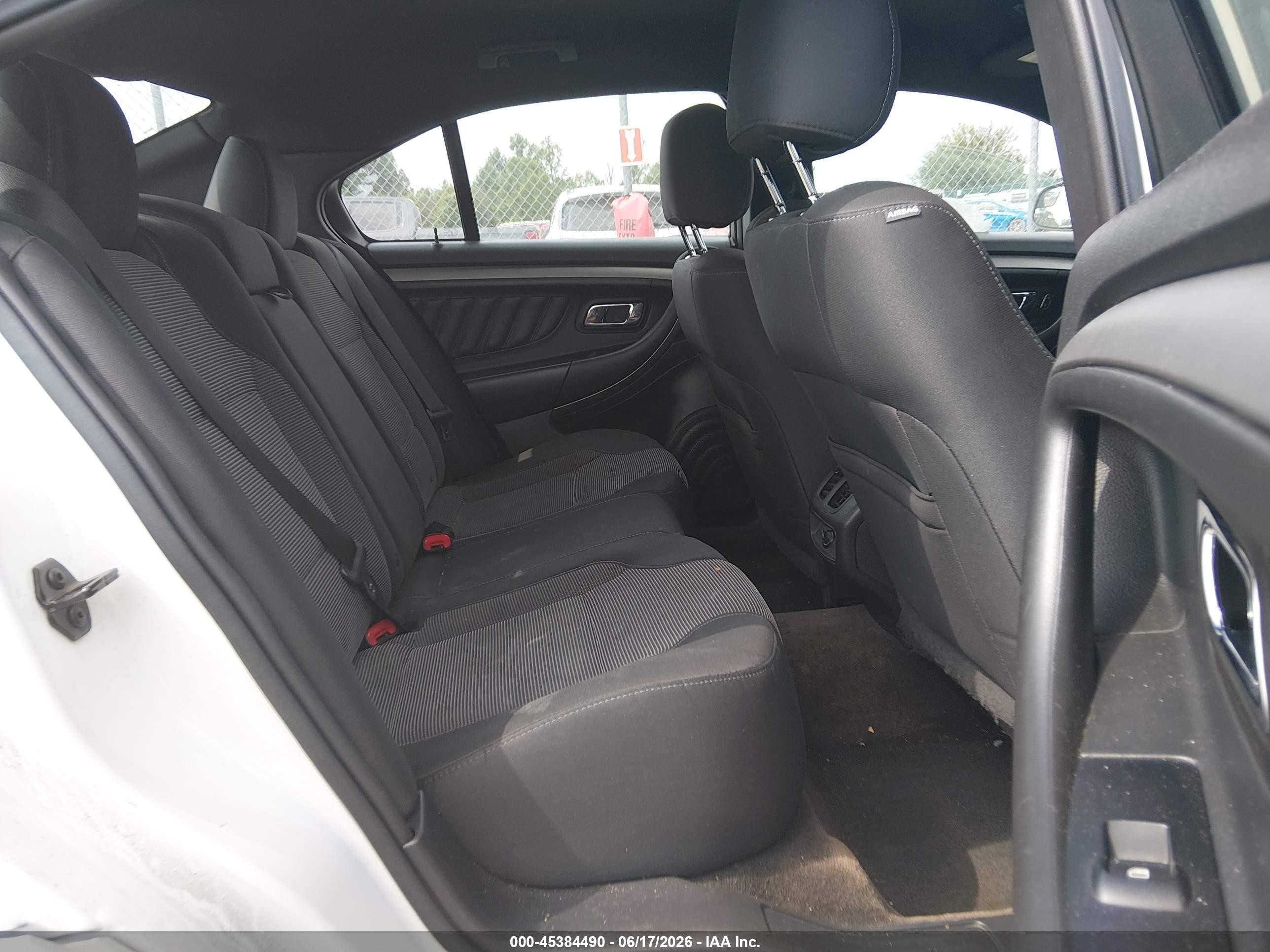 2013 Ford Taurus Sel White vin: 1FAHP2E83DG171790