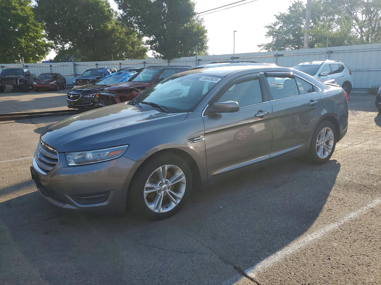 2013 Ford Taurus Sel Gray vin: 1FAHP2E83DG221491