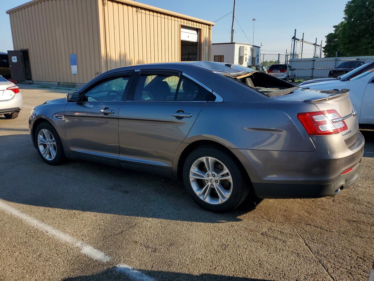 2013 Ford Taurus Sel Gray vin: 1FAHP2E83DG221491
