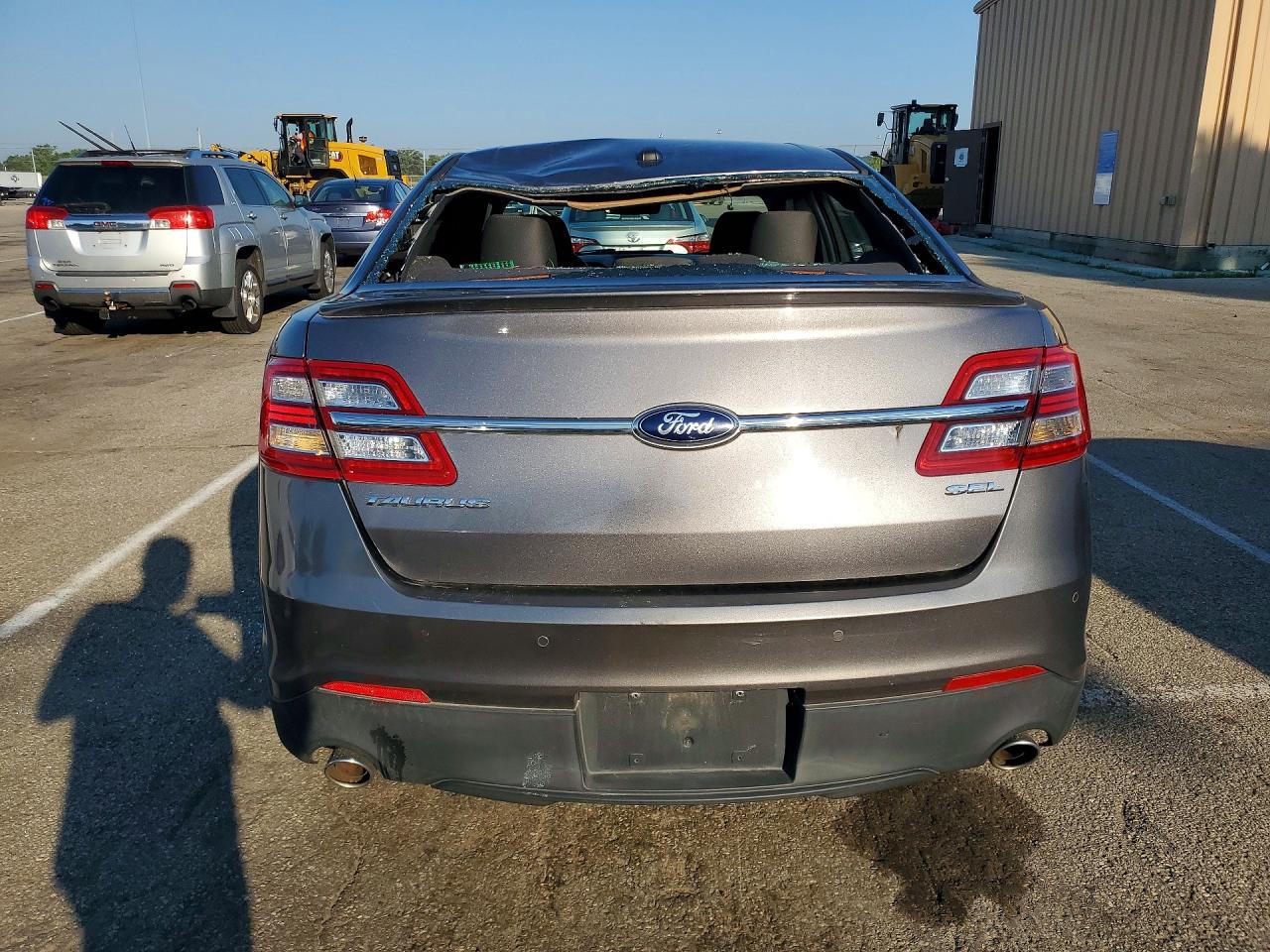 2013 Ford Taurus Sel Gray vin: 1FAHP2E83DG221491