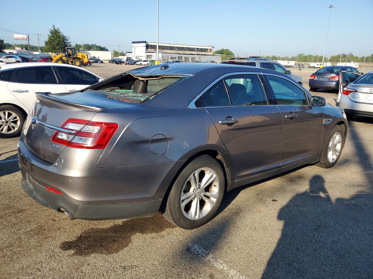 2013 Ford Taurus Sel Gray vin: 1FAHP2E83DG221491