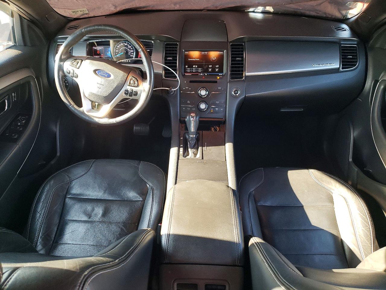 2014 Ford Taurus Sel White vin: 1FAHP2E83EG119089