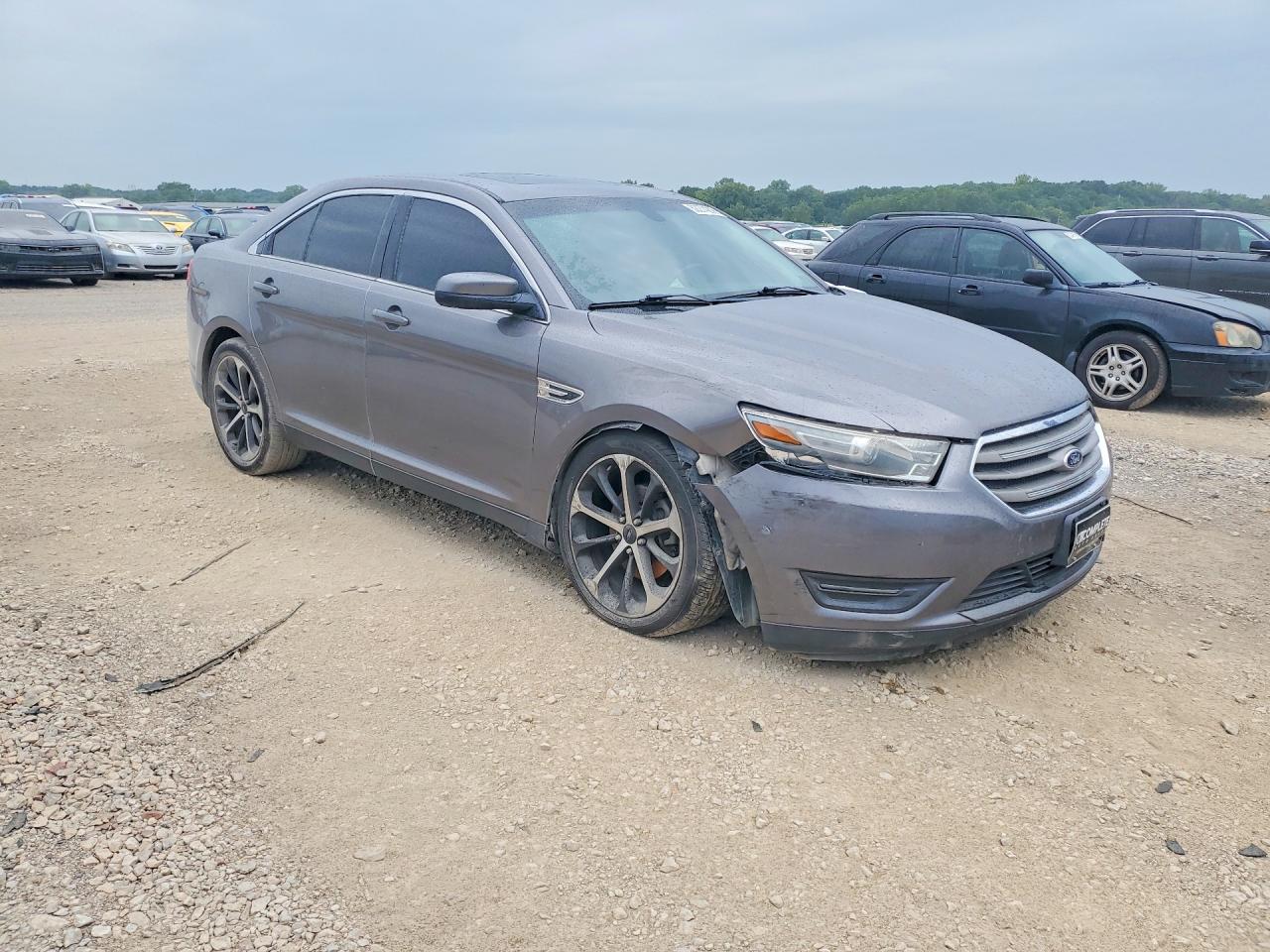 2014 Ford Taurus Sel Gray vin: 1FAHP2E83EG130710
