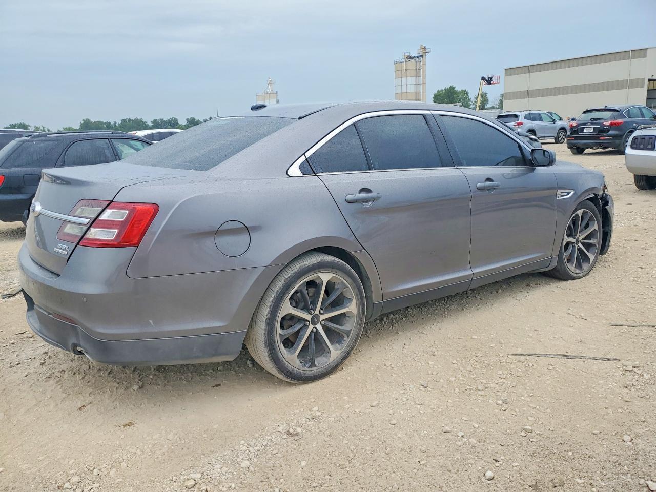 2014 Ford Taurus Sel Gray vin: 1FAHP2E83EG130710