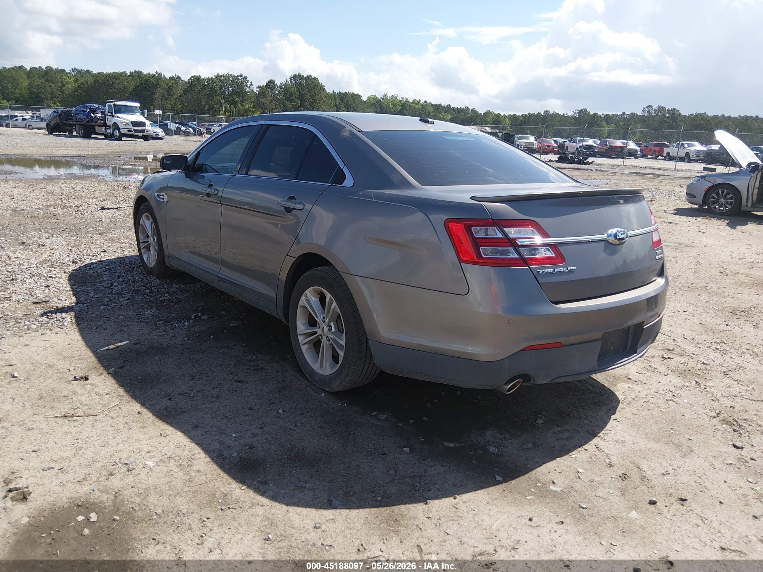 2014 Ford Taurus Sel Gray vin: 1FAHP2E83EG139469