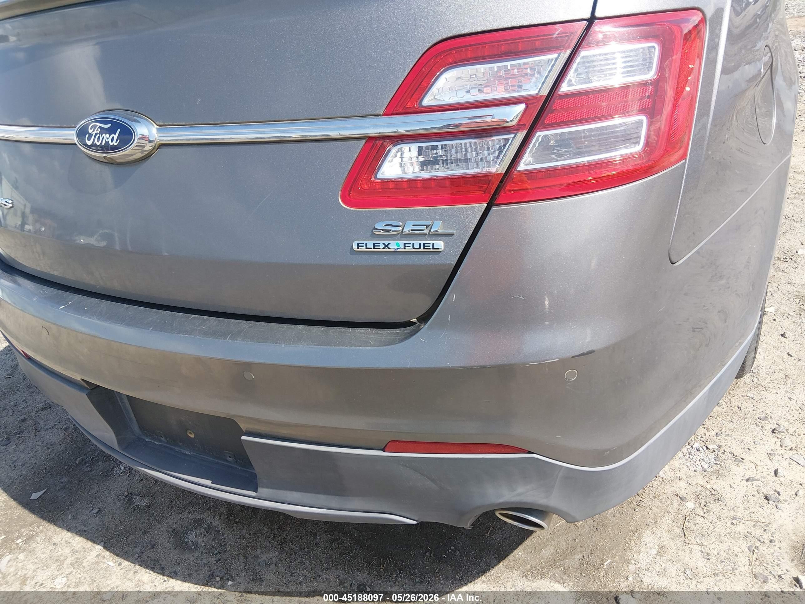 2014 Ford Taurus Sel Gray vin: 1FAHP2E83EG139469