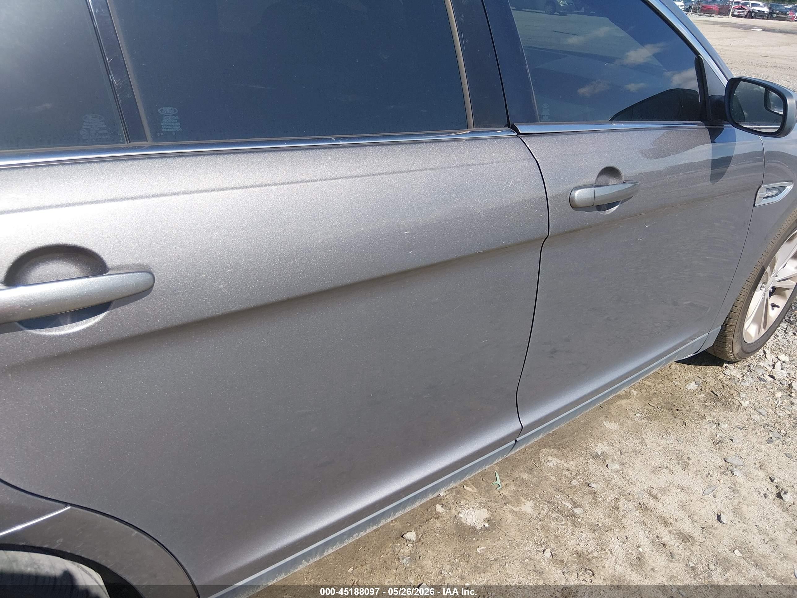 2014 Ford Taurus Sel Gray vin: 1FAHP2E83EG139469