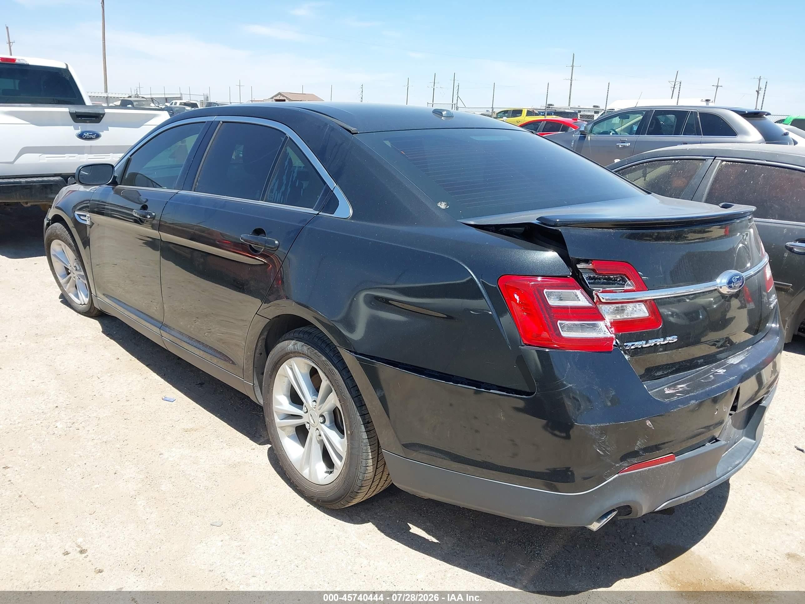 2014 Ford Taurus Sel Black vin: 1FAHP2E83EG157650