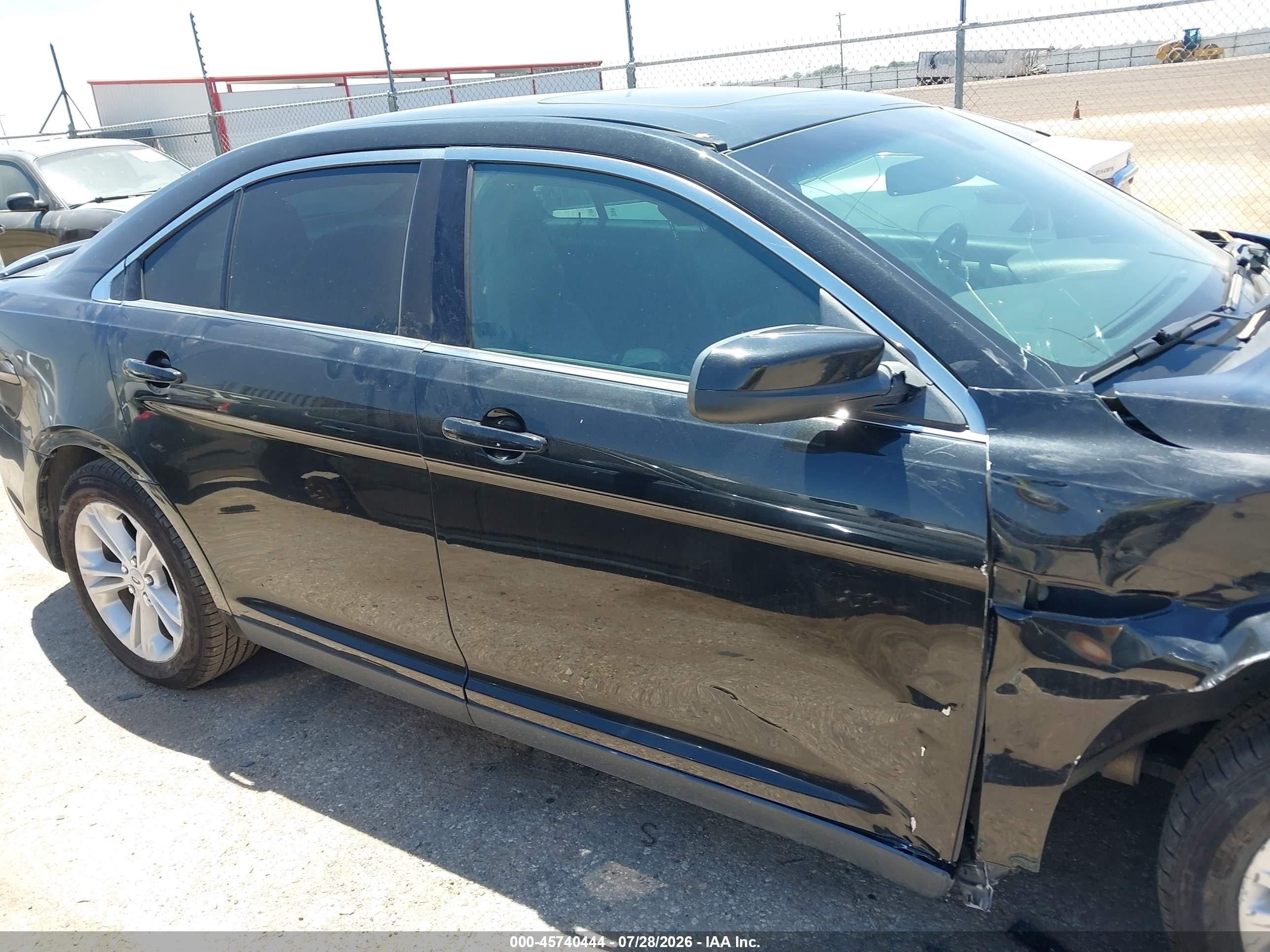 2014 Ford Taurus Sel Black vin: 1FAHP2E83EG157650