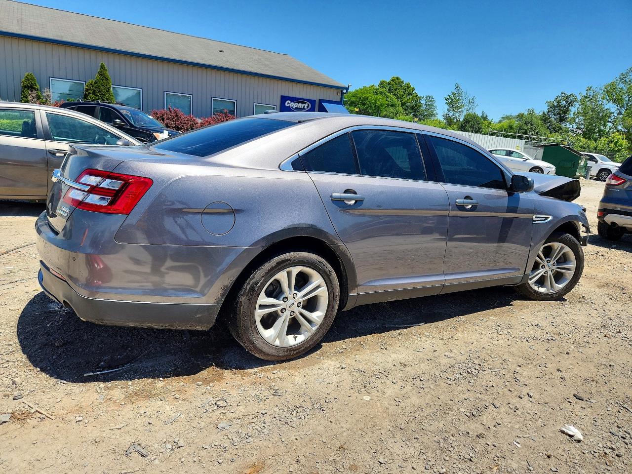 2014 Ford Taurus Sel Gray vin: 1FAHP2E83EG163738