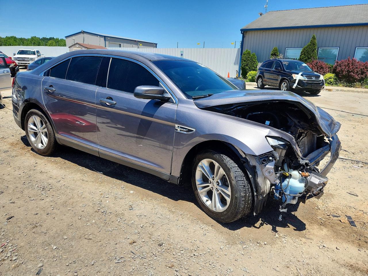 2014 Ford Taurus Sel Gray vin: 1FAHP2E83EG163738