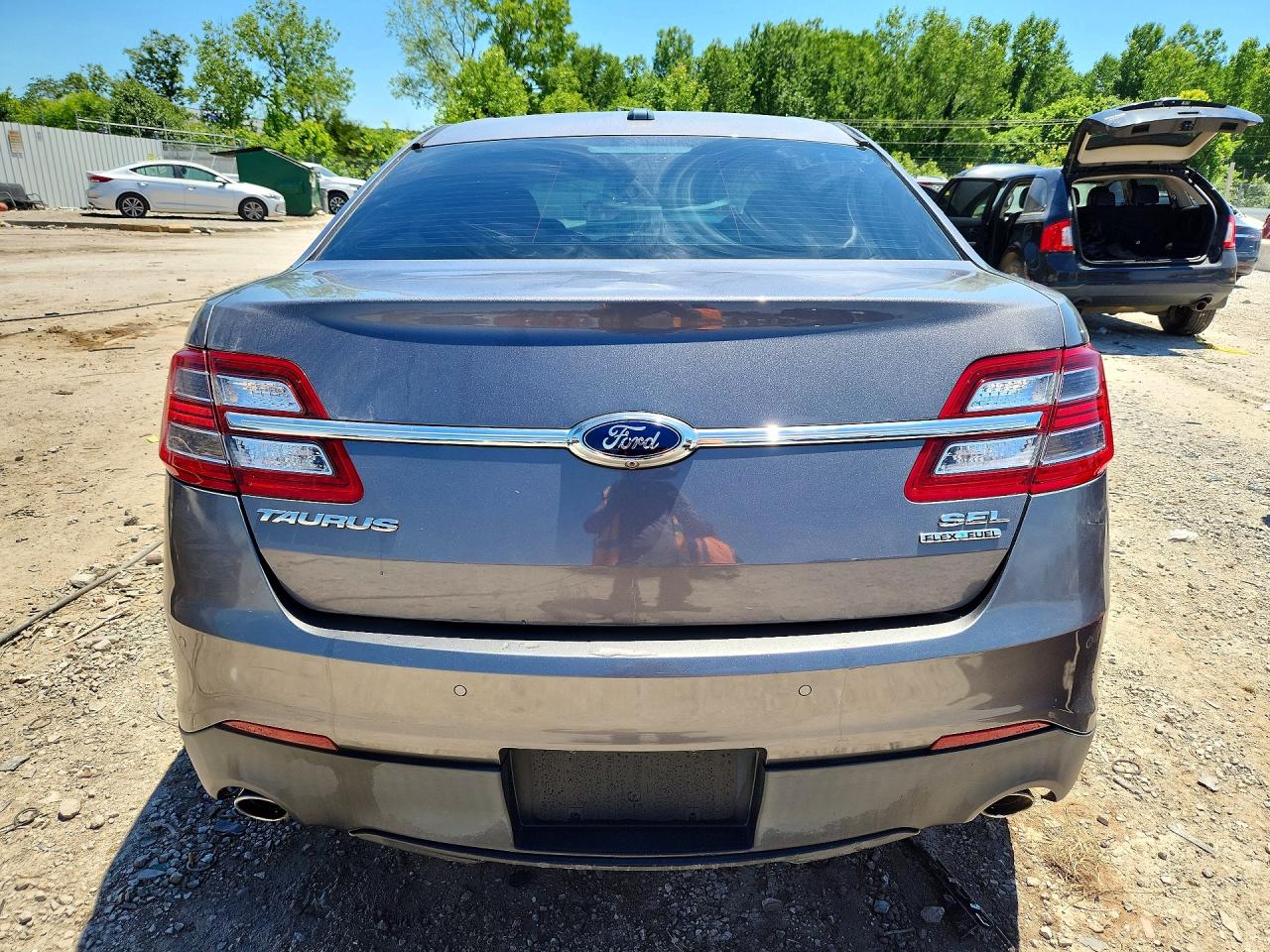 2014 Ford Taurus Sel Gray vin: 1FAHP2E83EG163738