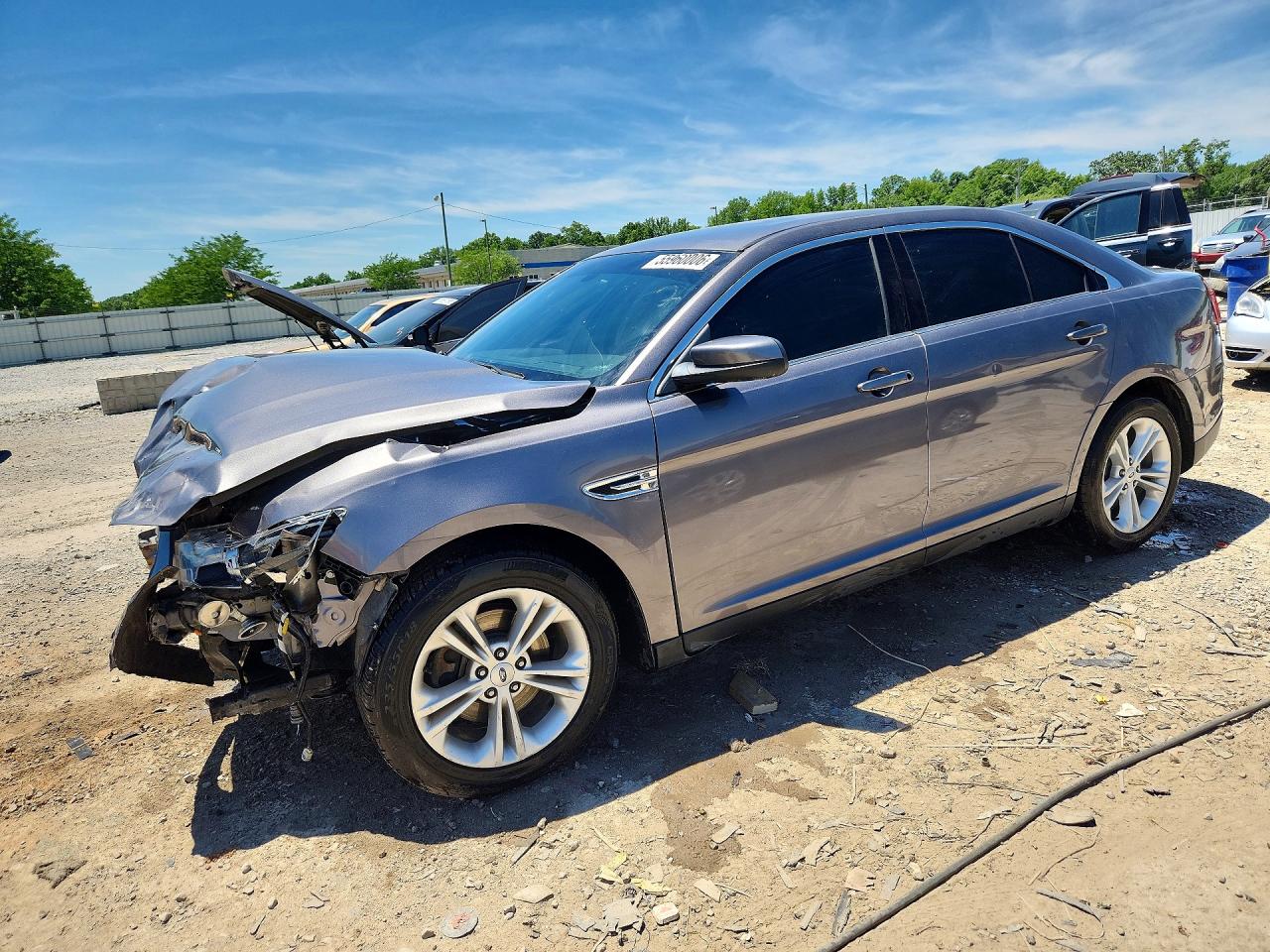 2014 Ford Taurus Sel Gray vin: 1FAHP2E83EG163738
