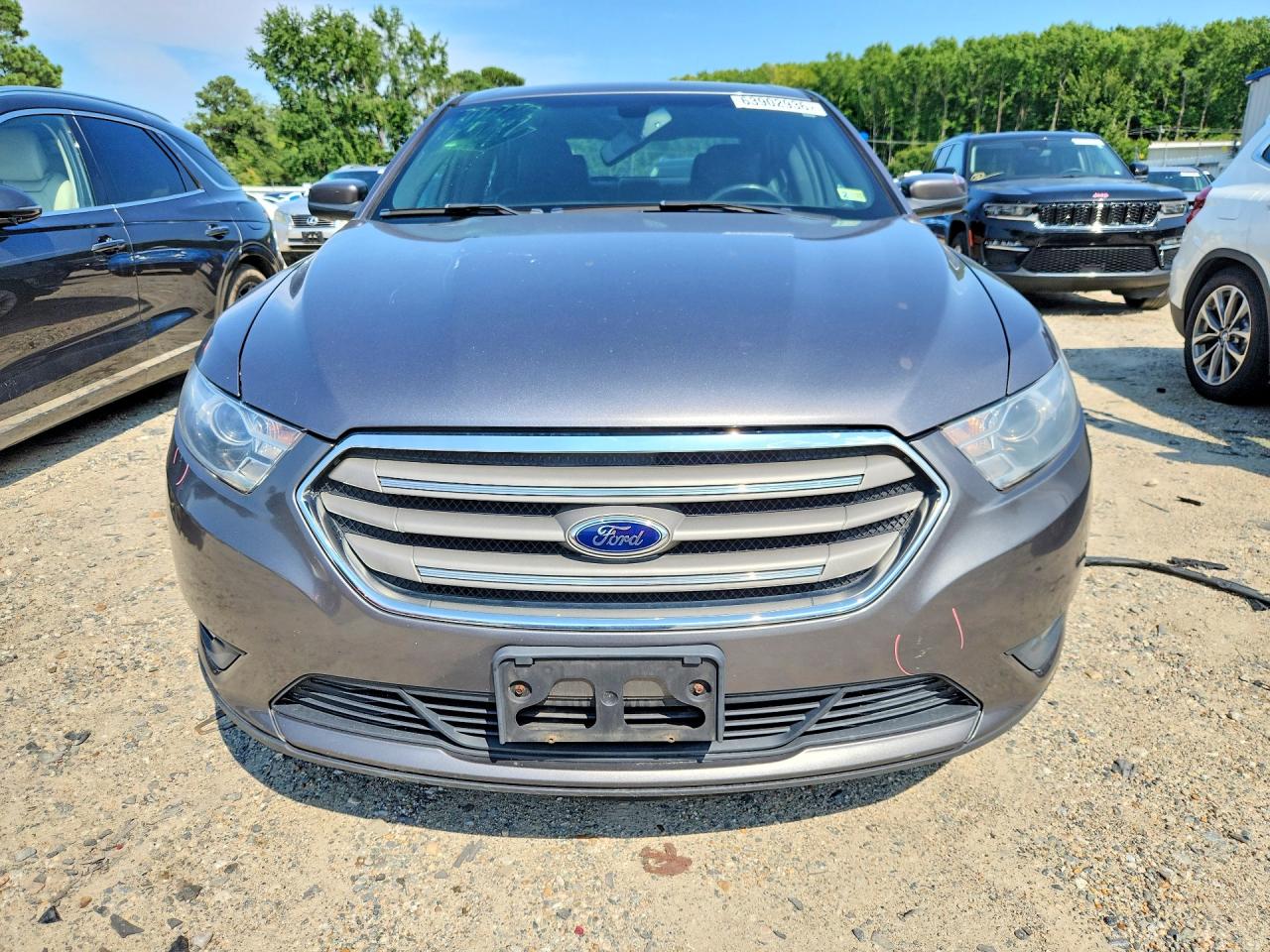 2014 Ford Taurus Sel Gray vin: 1FAHP2E83EG165411