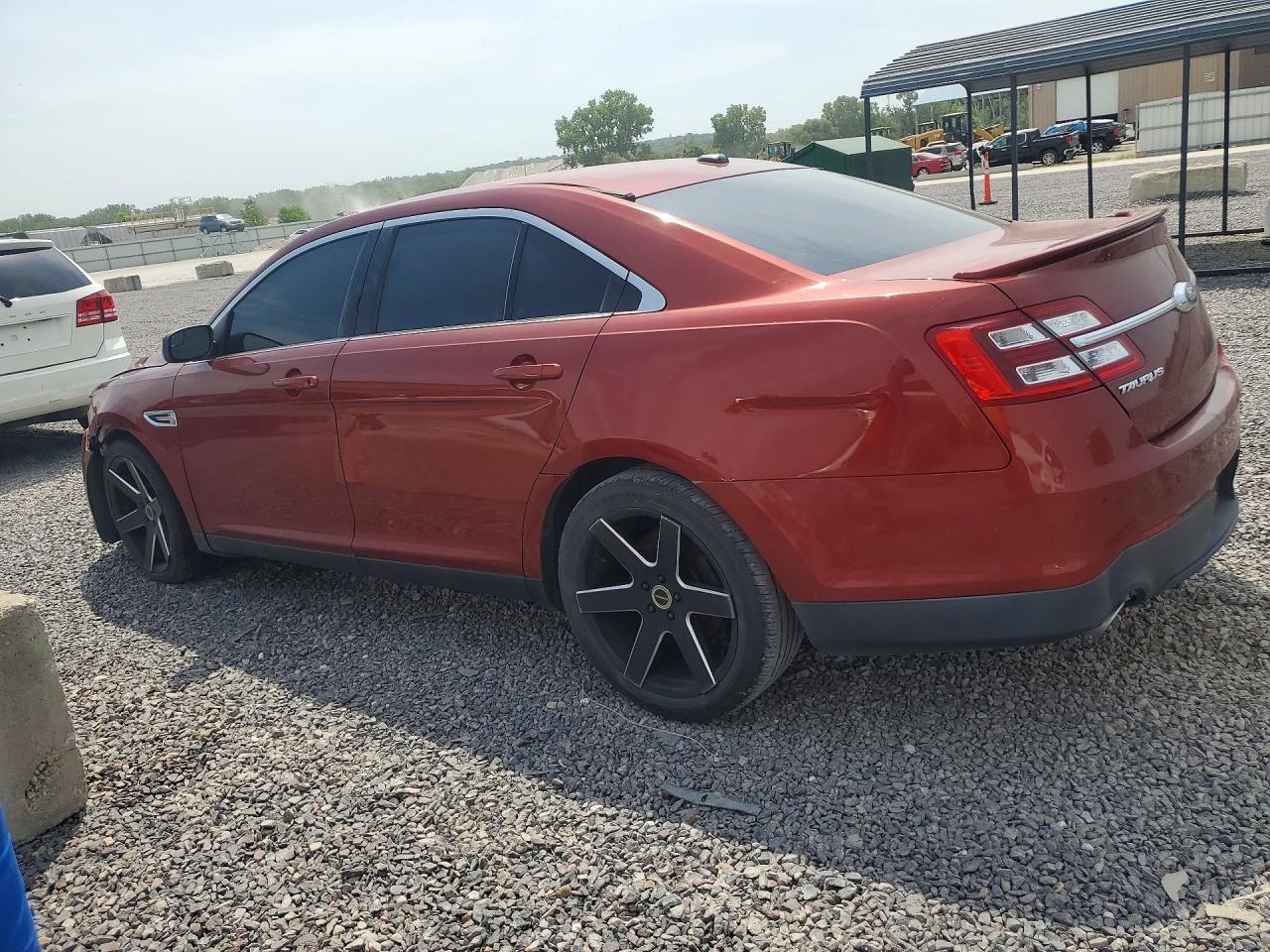 2014 Ford Taurus Sel Red vin: 1FAHP2E83EG169815