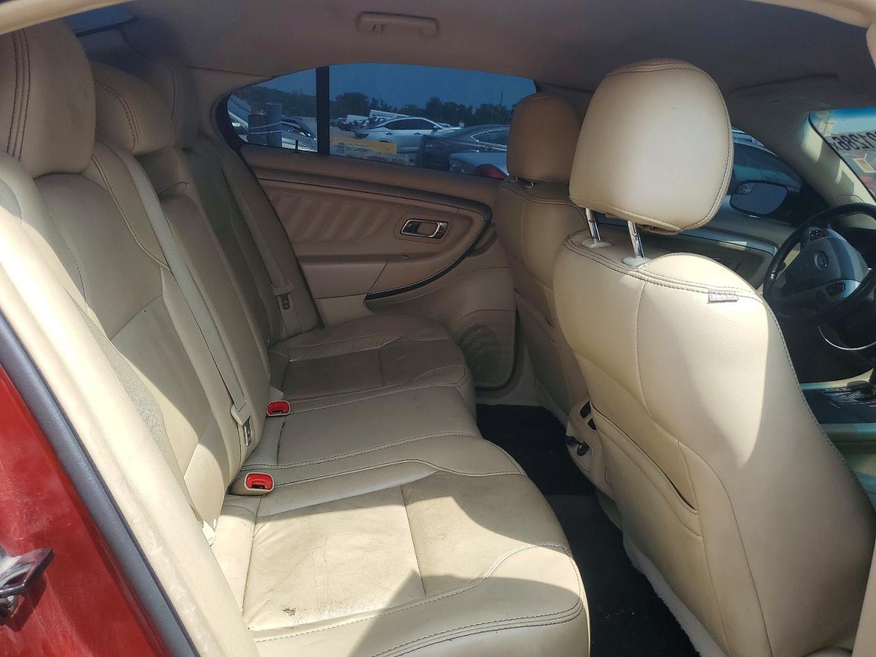 2014 Ford Taurus Sel Red vin: 1FAHP2E83EG169815
