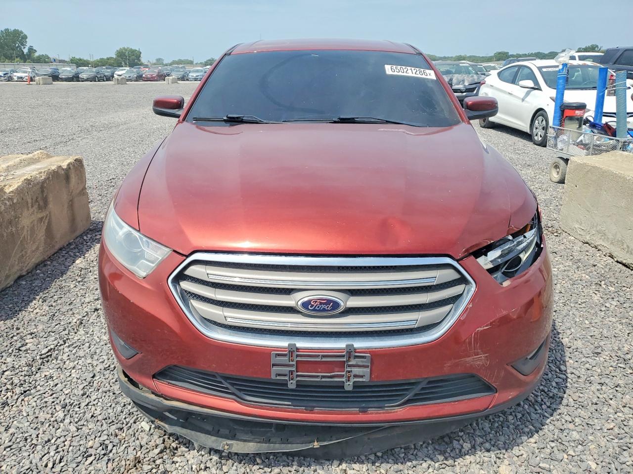 2014 Ford Taurus Sel Red vin: 1FAHP2E83EG169815